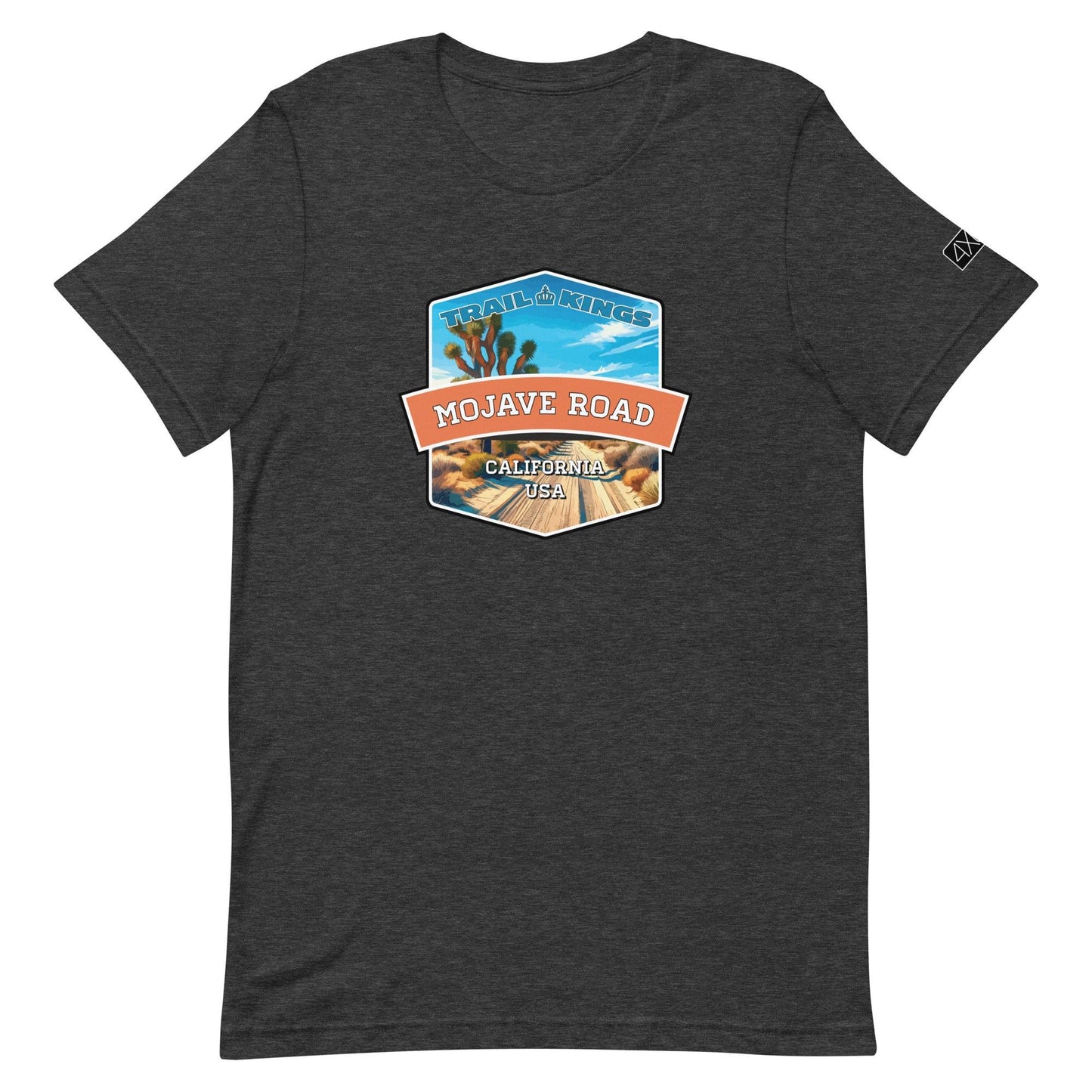 Trail Kings: Mojave Road - Unisex t-shirt in dark grey heather