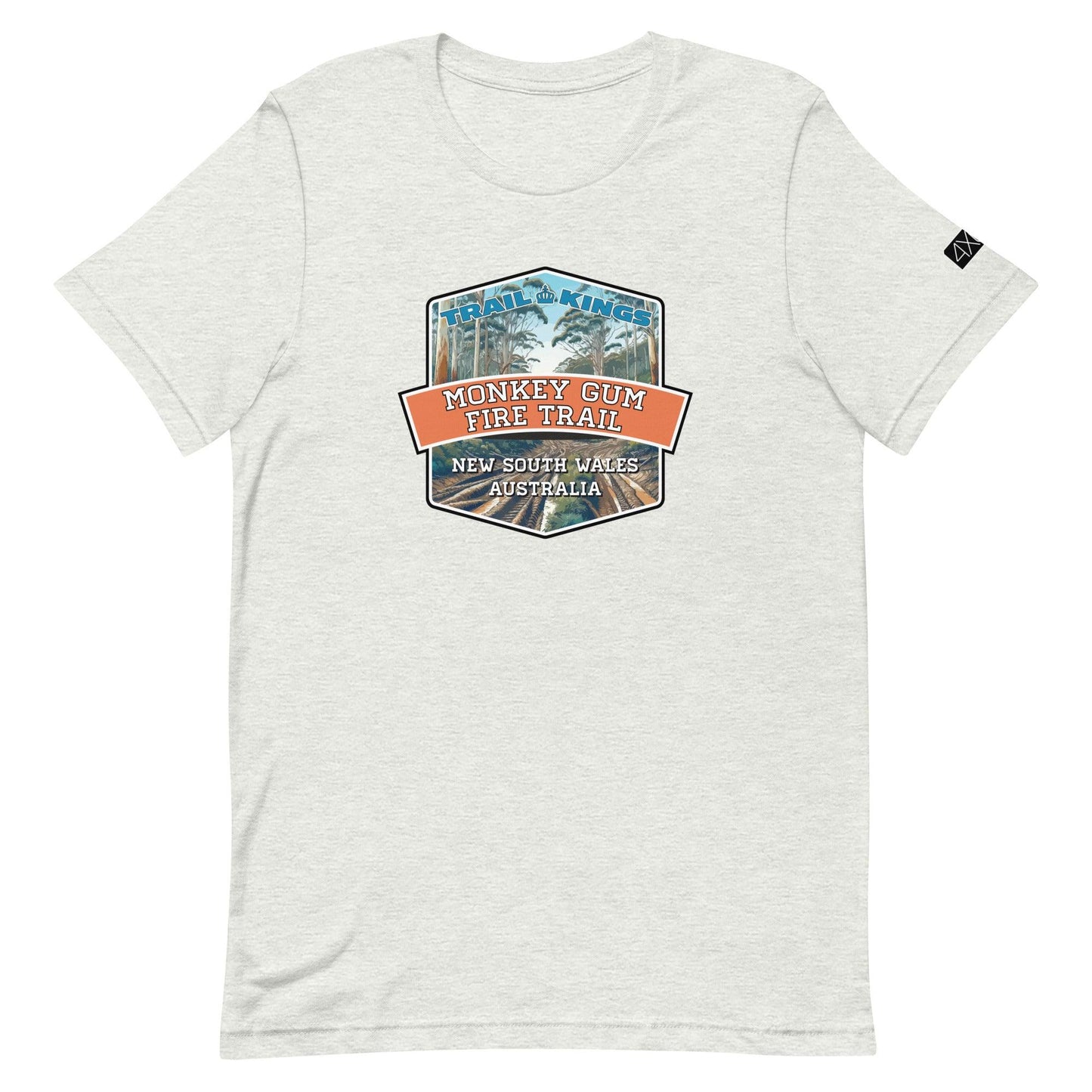 Trail Kings: Monkey Gum Fire Trail - Unisex t-shirt in ash