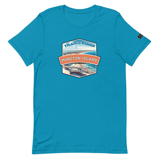 Trail Kings: Moreton Island - Unisex t-shirt in aqua