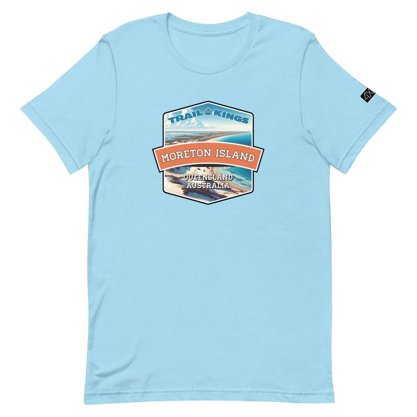 Trail Kings: Moreton Island - Unisex t-shirt in ocean blue