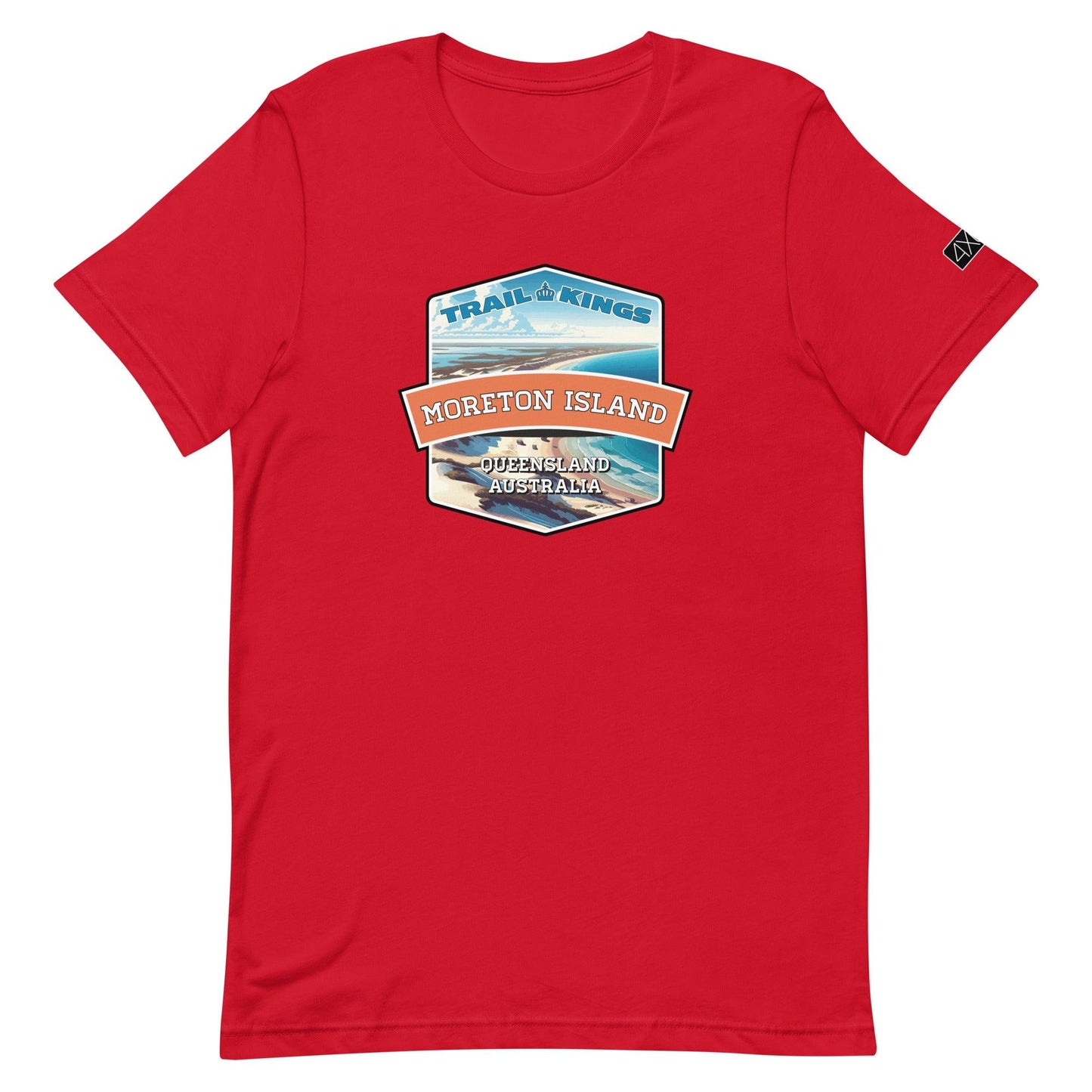 Trail Kings: Moreton Island - Unisex t-shirt in red