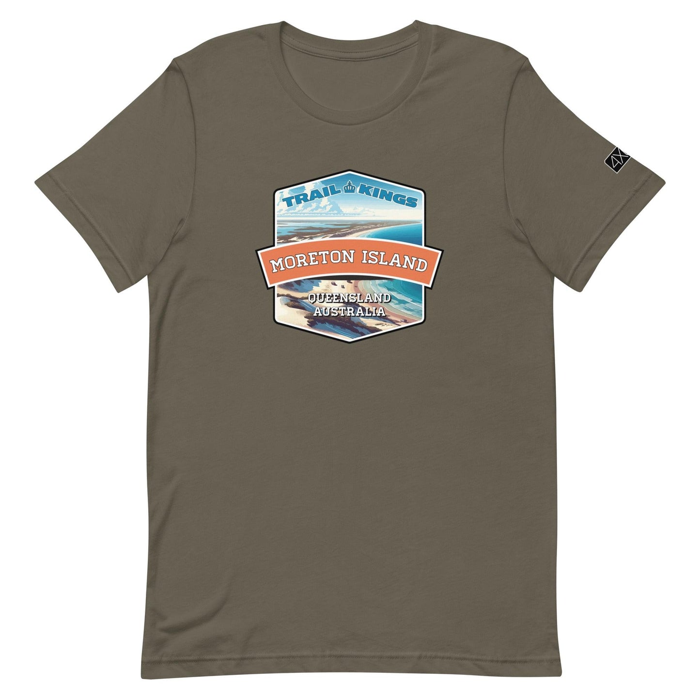 Trail Kings: Moreton Island - Unisex t-shirt in army