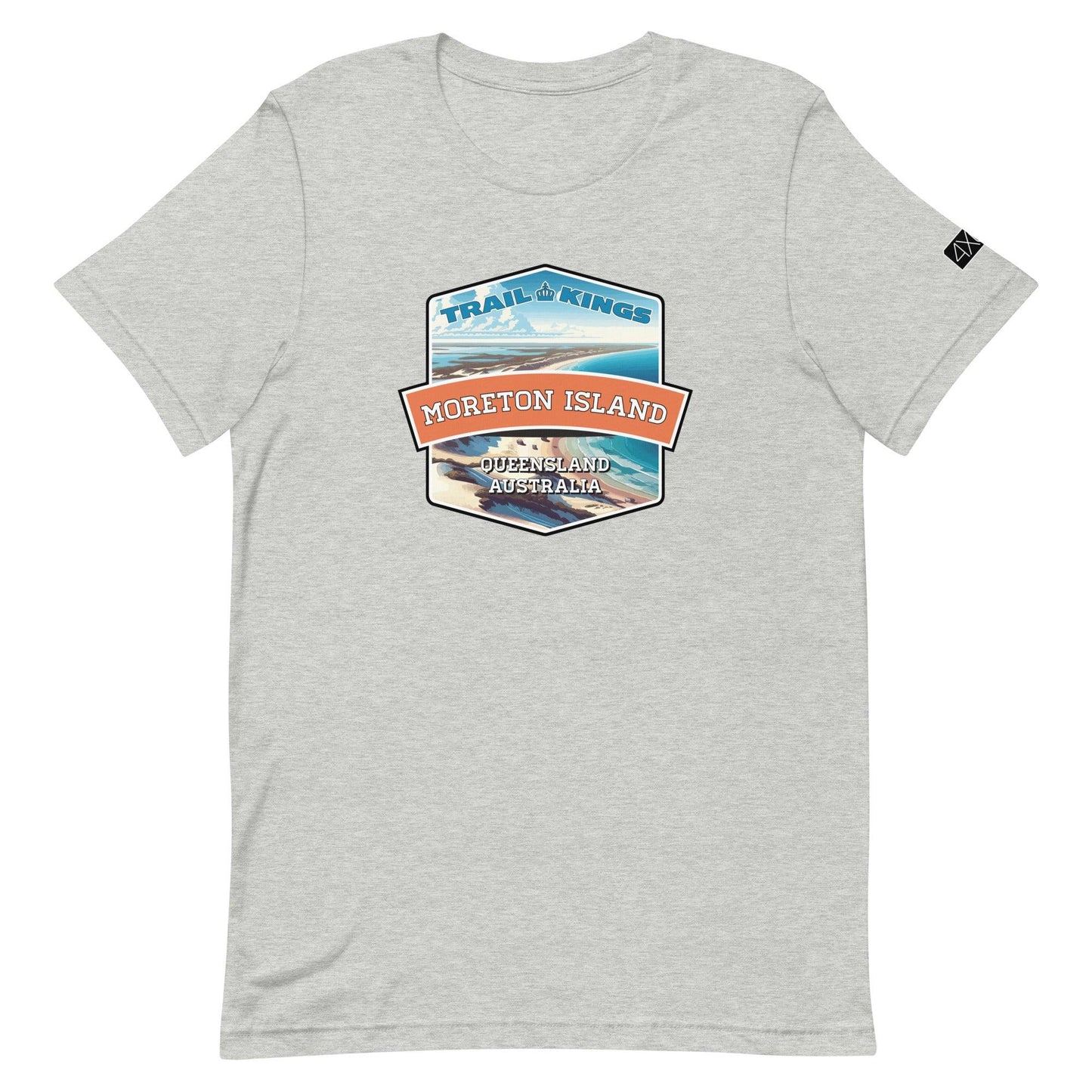 Trail Kings: Moreton Island - Unisex t-shirt in athletic heather