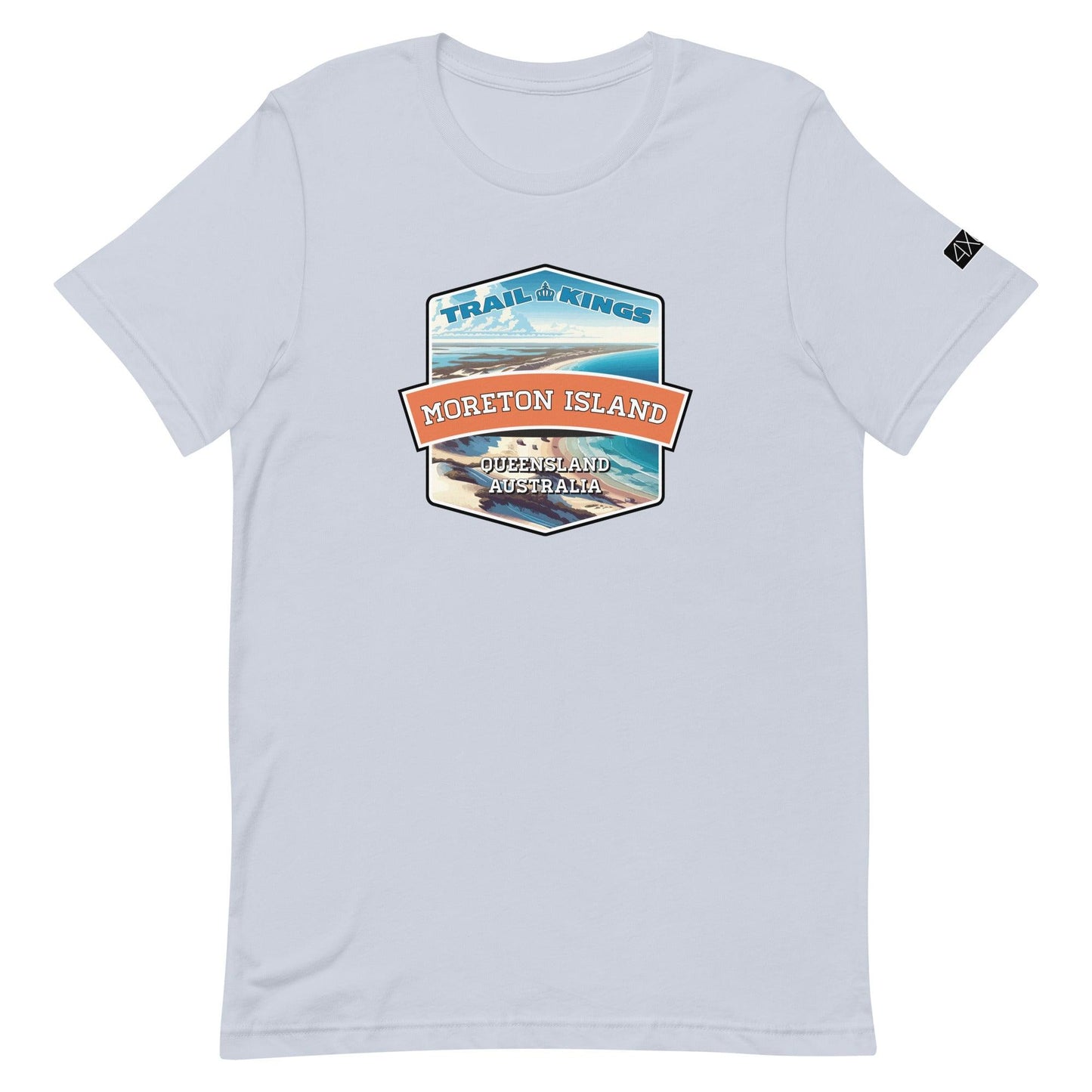 Trail Kings: Moreton Island - Unisex t-shirt in light blue