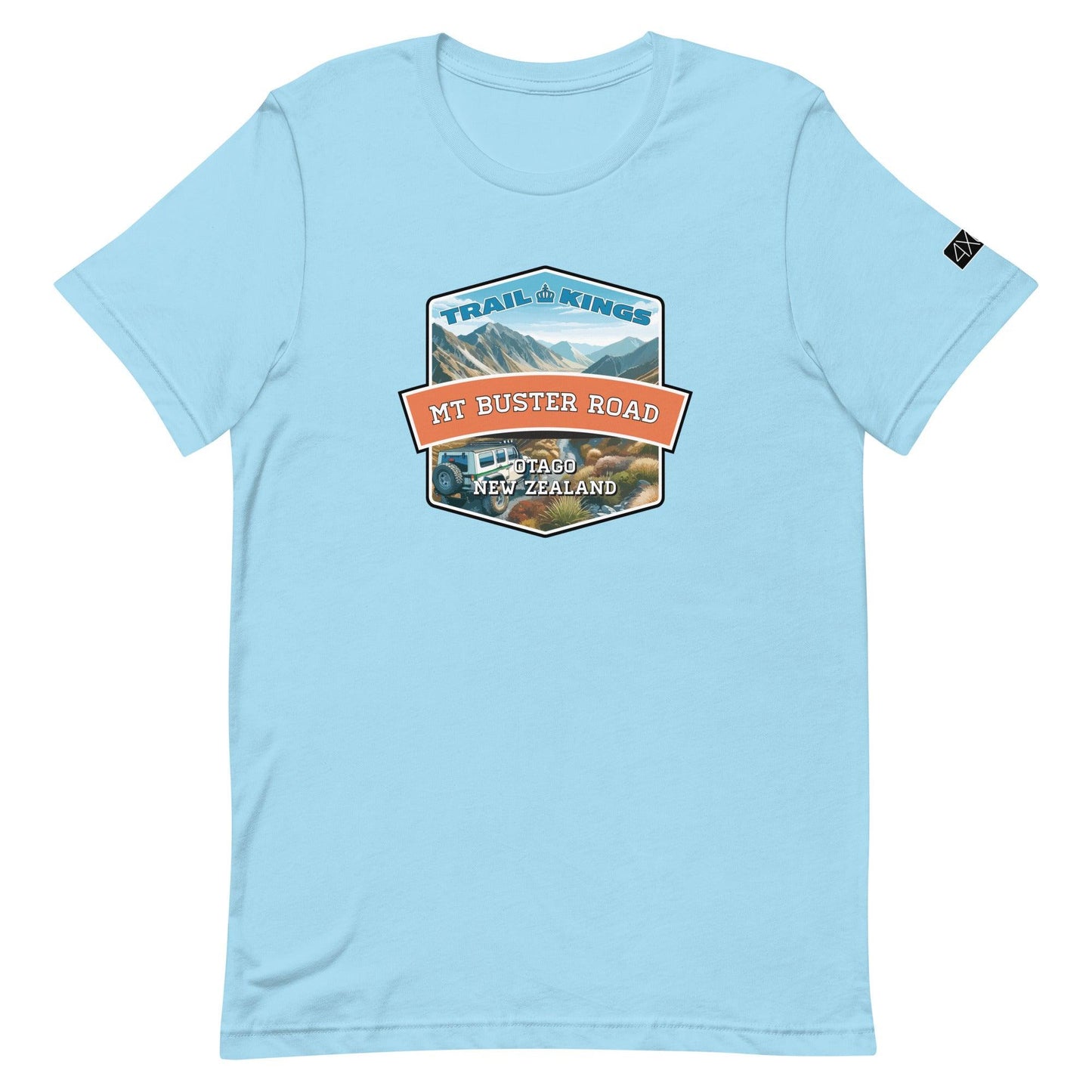 Trail Kings: Mt Buster Road - Unisex t-shirt in ocean blue