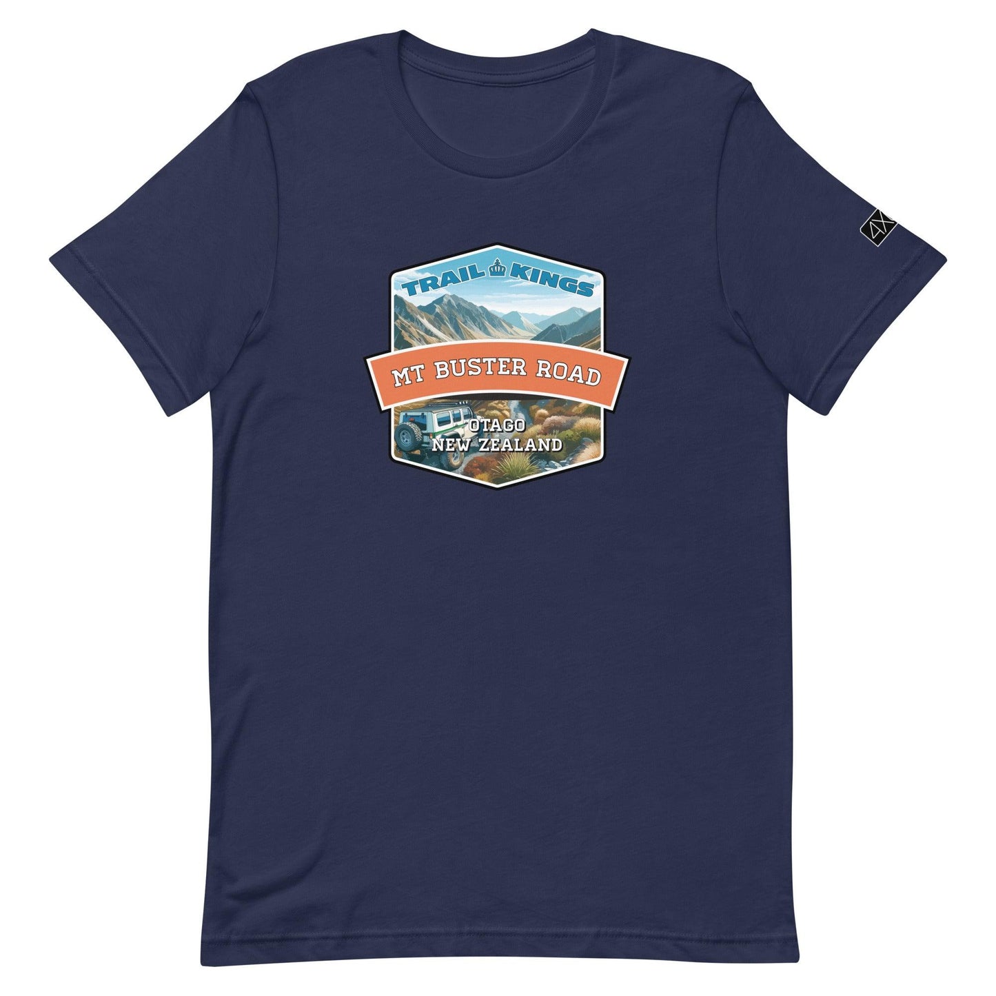 Trail Kings: Mt Buster Road - Unisex t-shirt in navy