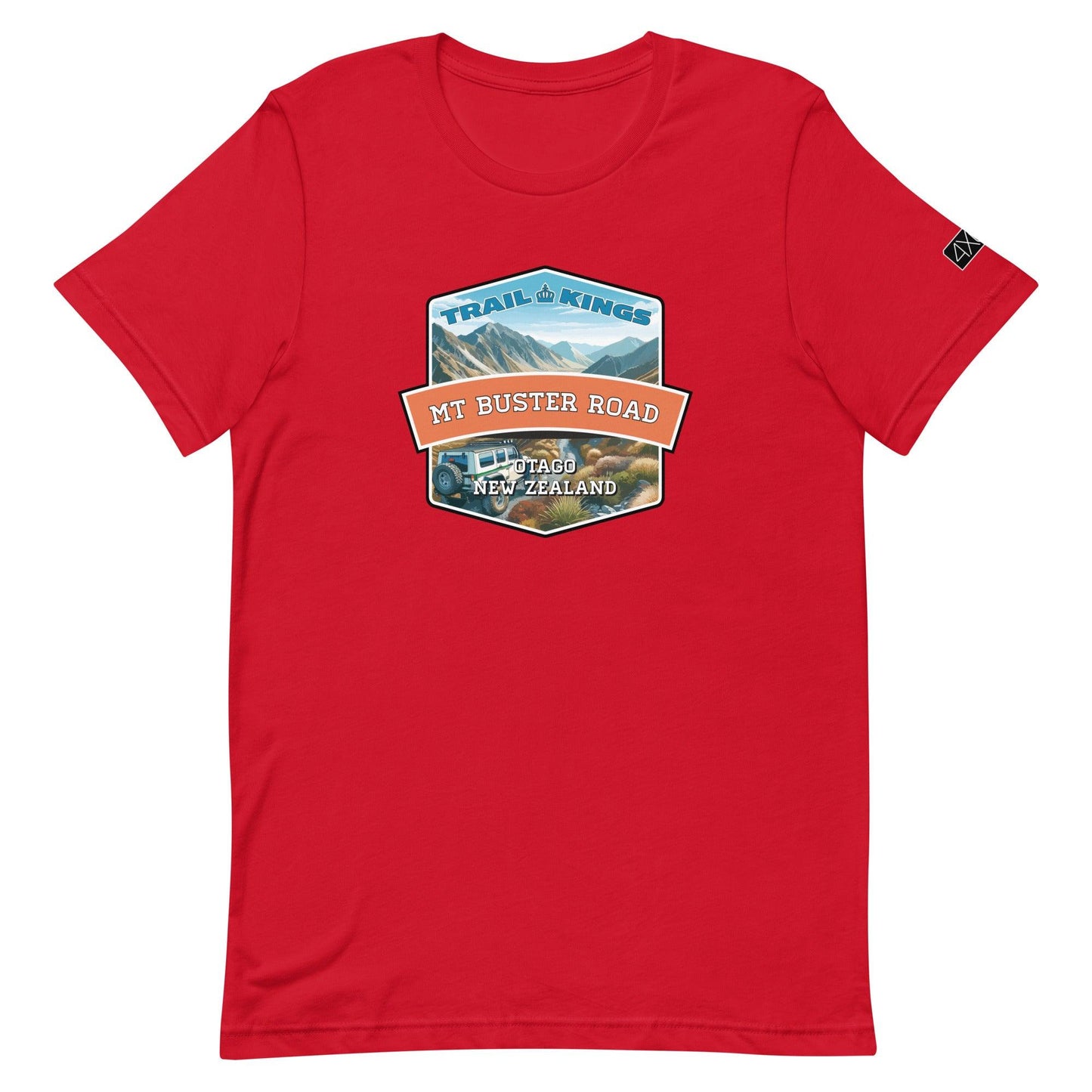 Trail Kings: Mt Buster Road - Unisex t-shirt in red