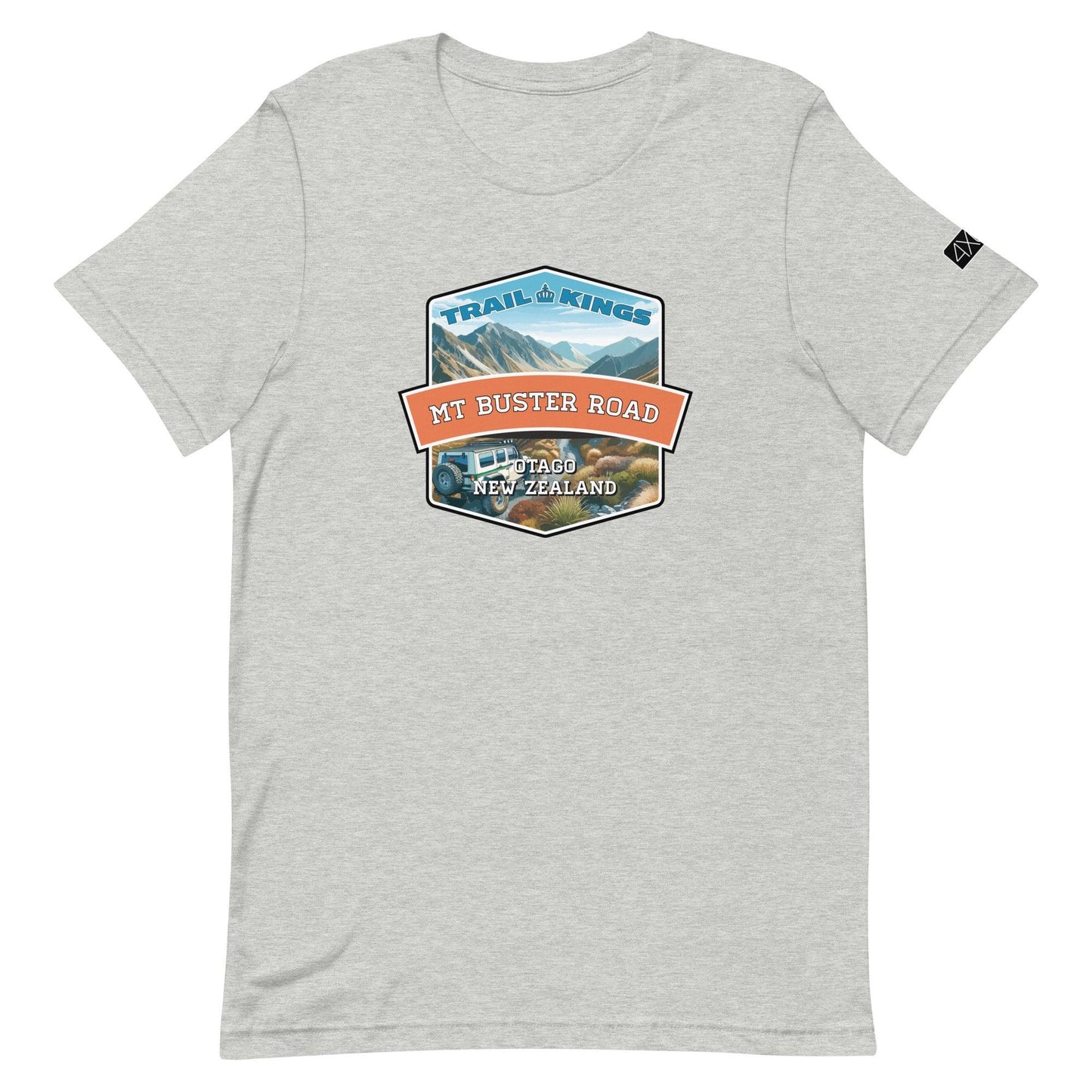 Trail Kings: Mt Buster Road - Unisex t-shirt in athletic heather