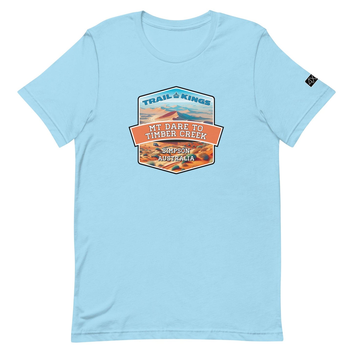 Trail Kings: Mt Dare to Timber Creek - Unisex t-shirt in ocean blue