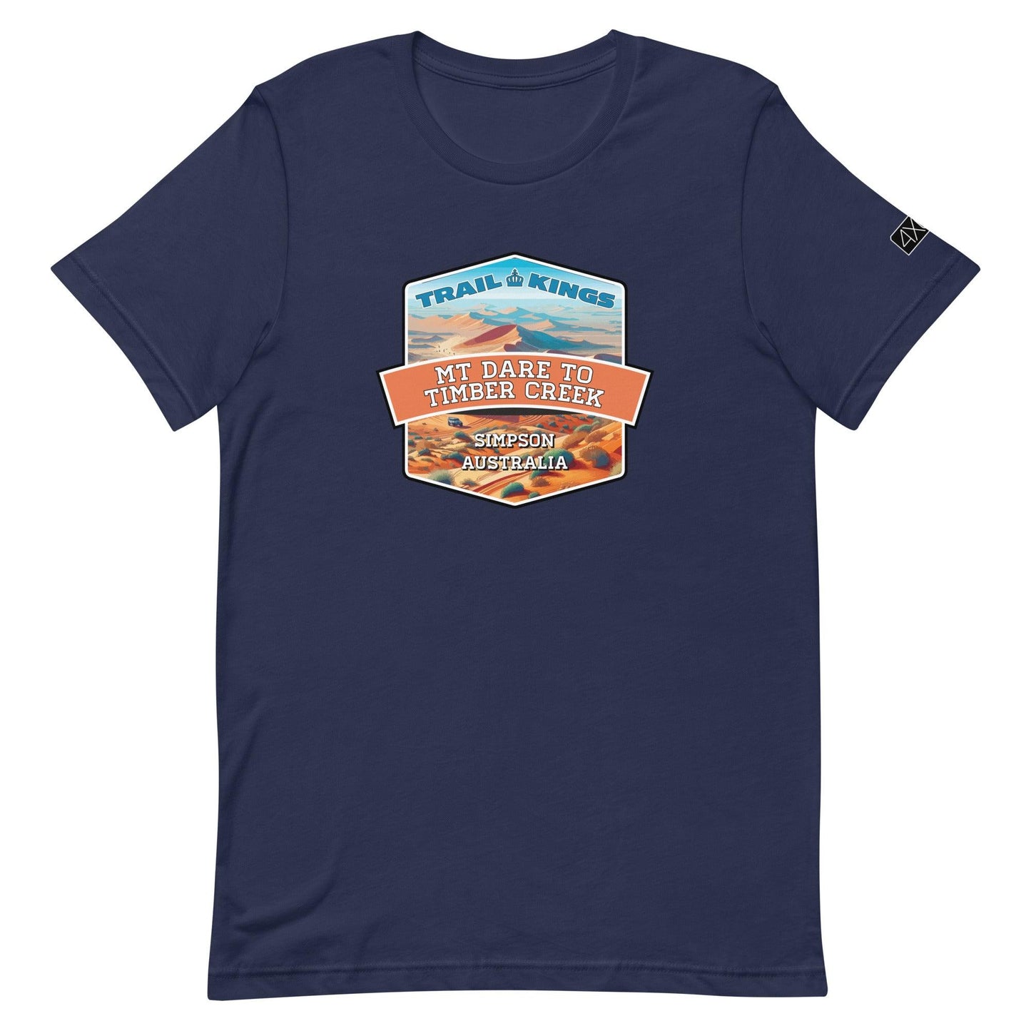 Trail Kings: Mt Dare to Timber Creek - Unisex t-shirt in navy