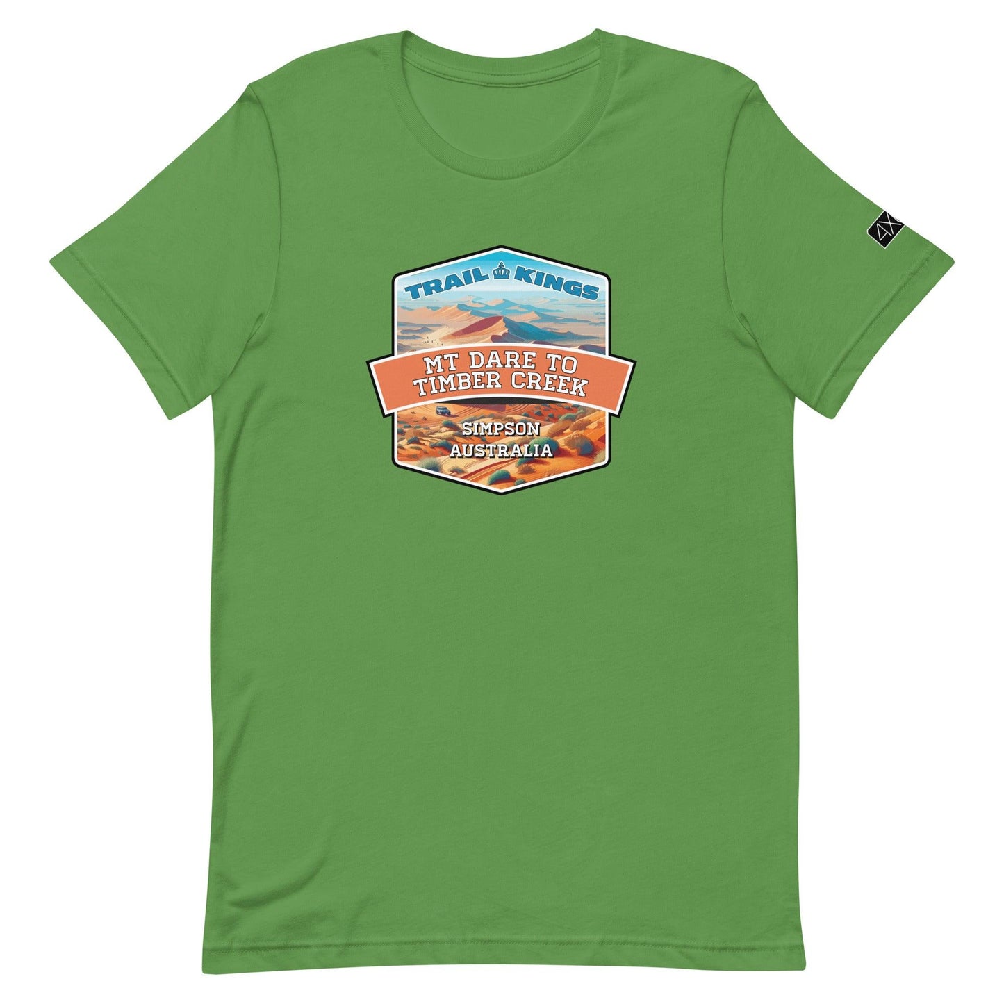 Trail Kings: Mt Dare to Timber Creek - Unisex t-shirt in teal