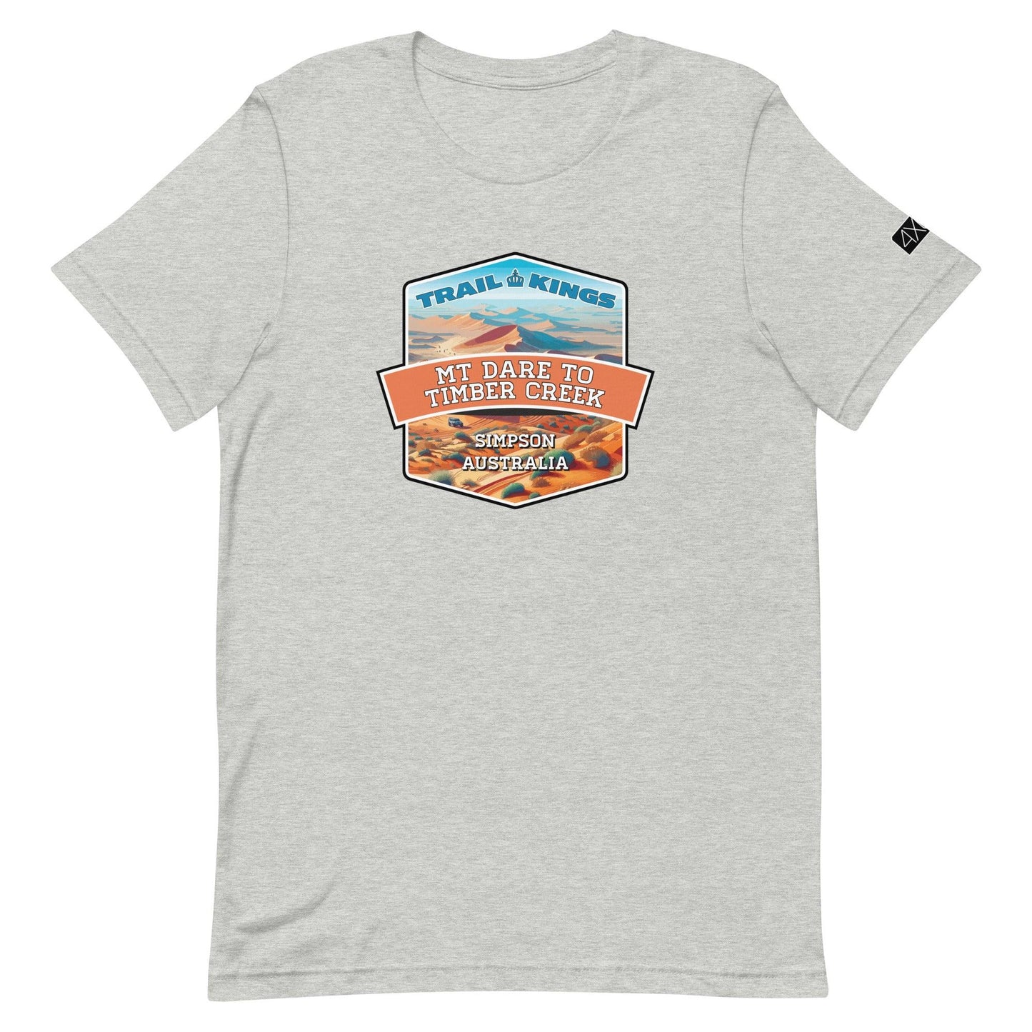 Trail Kings: Mt Dare to Timber Creek - Unisex t-shirt in athletic heather