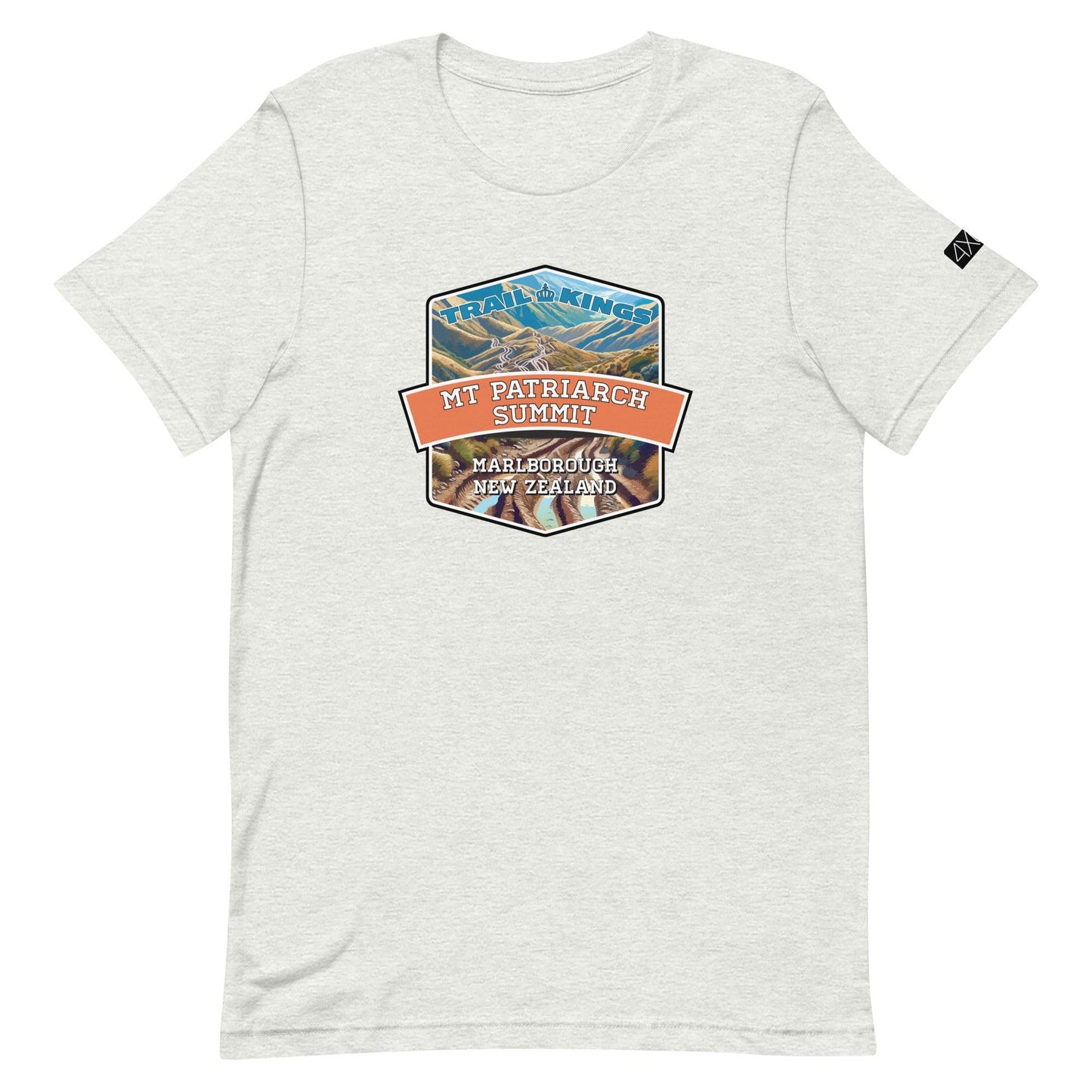 Trail Kings: Mt Patriarch Summit - Unisex t-shirt in ash