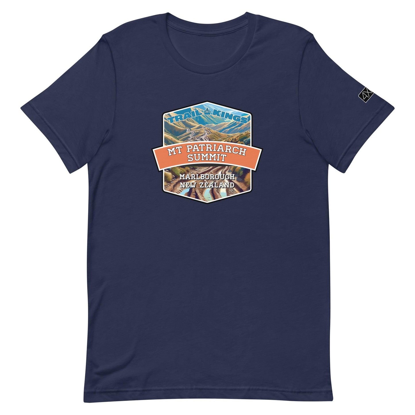 Trail Kings: Mt Patriarch Summit - Unisex t-shirt in navy