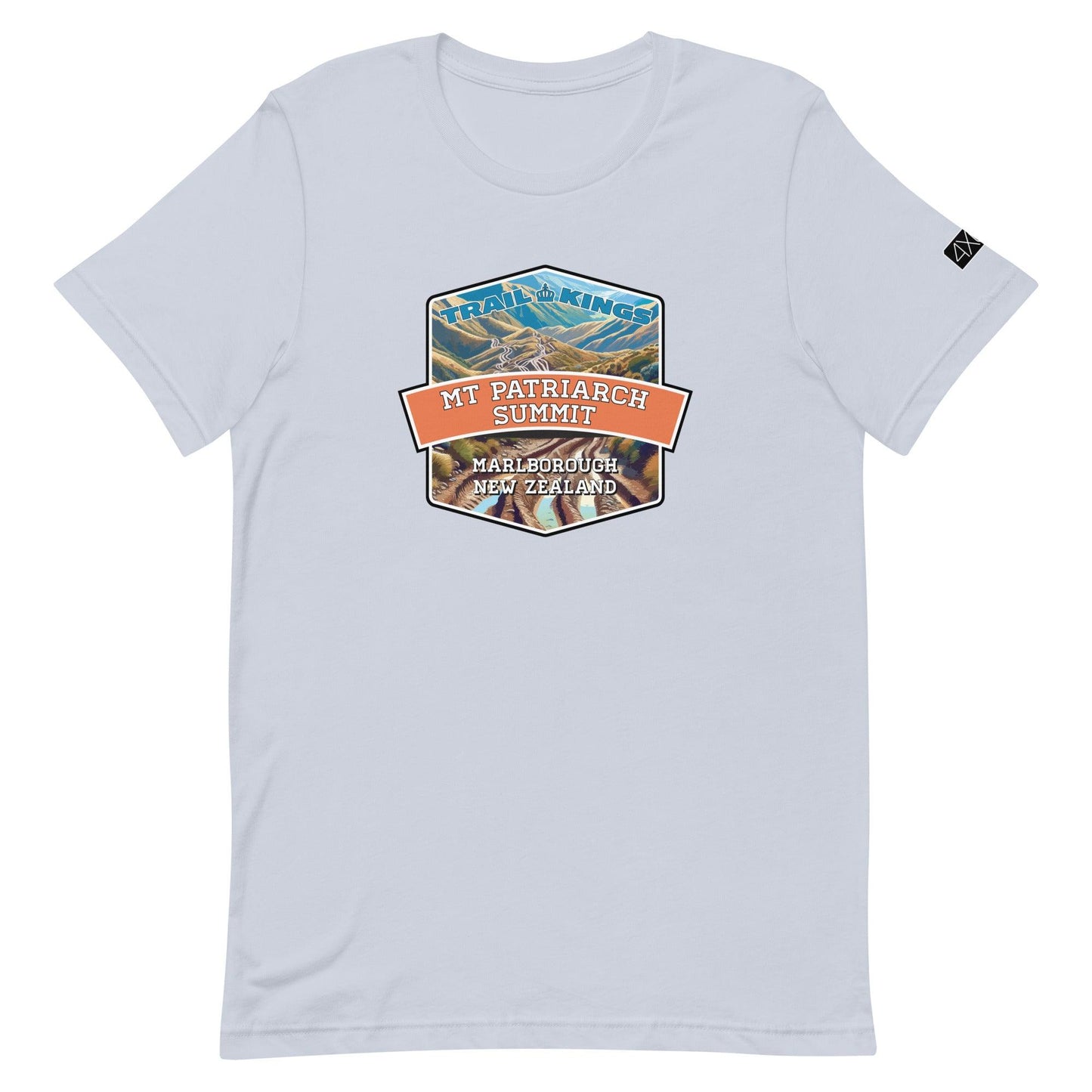 Trail Kings: Mt Patriarch Summit - Unisex t-shirt in light blue