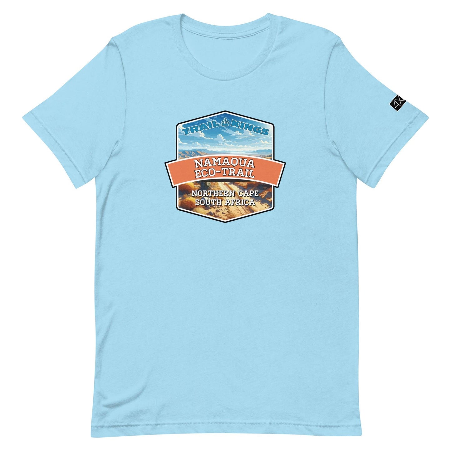 Trail Kings: Namaqua Eco-Trail - Unisex t-shirt in ocean blue