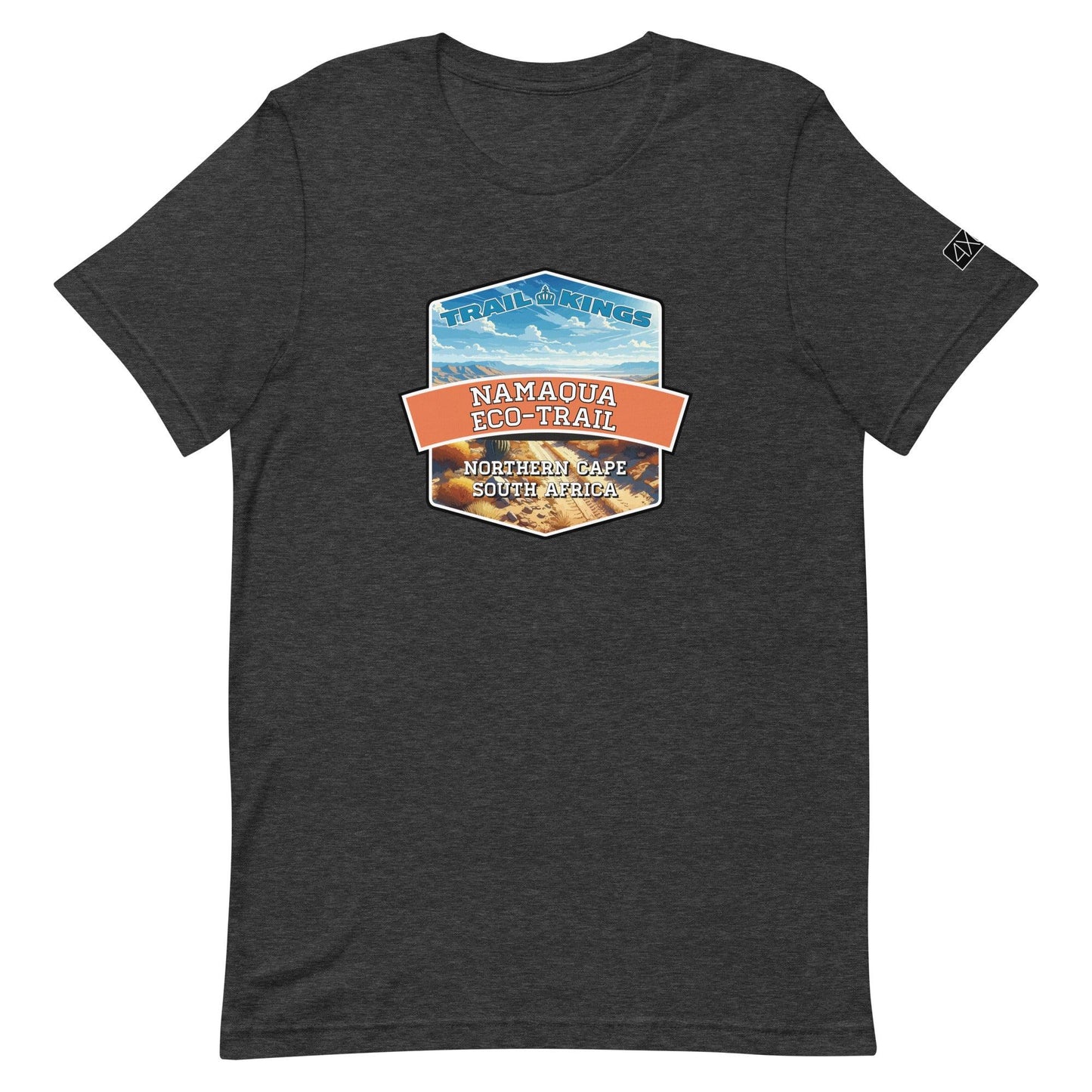 Trail Kings: Namaqua Eco-Trail - Unisex t-shirt in dark grey heather