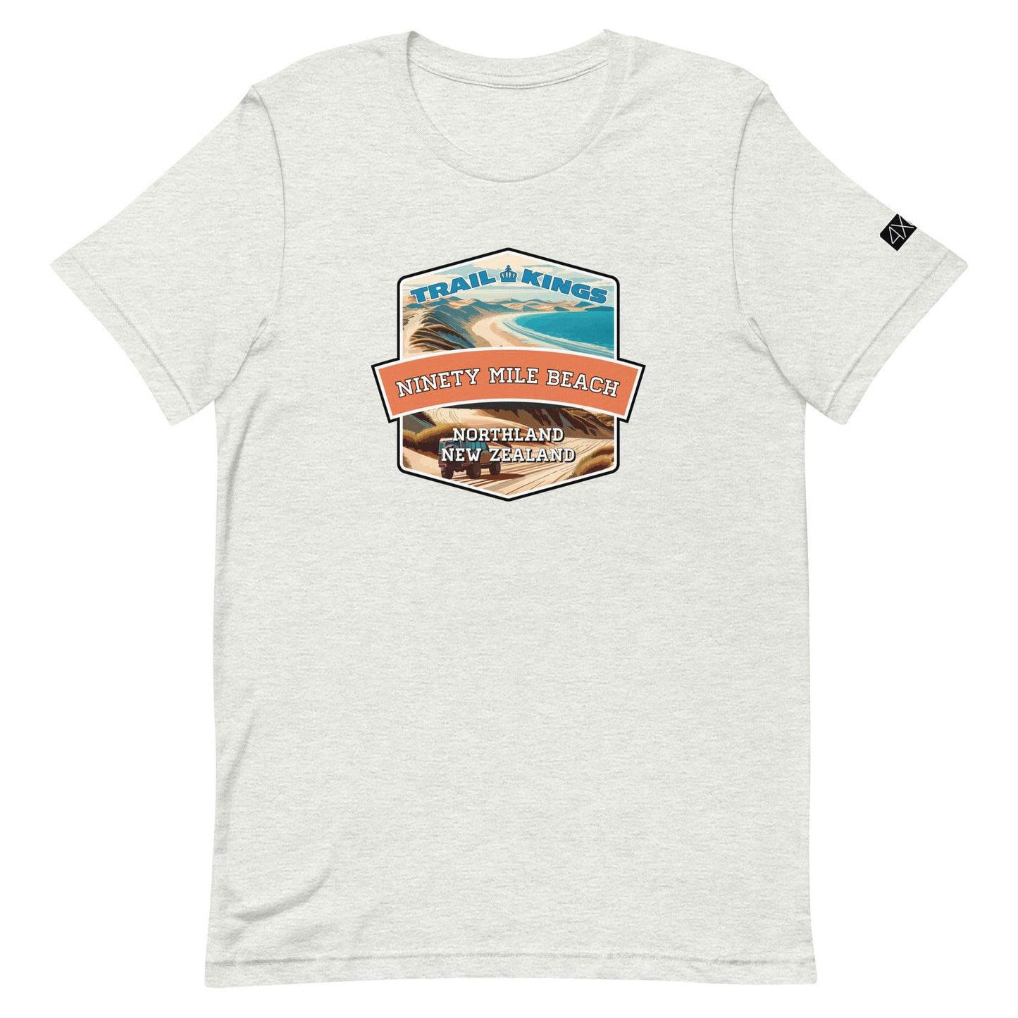 Trail Kings: Ninety Mile Beach - Unisex t-shirt in ash