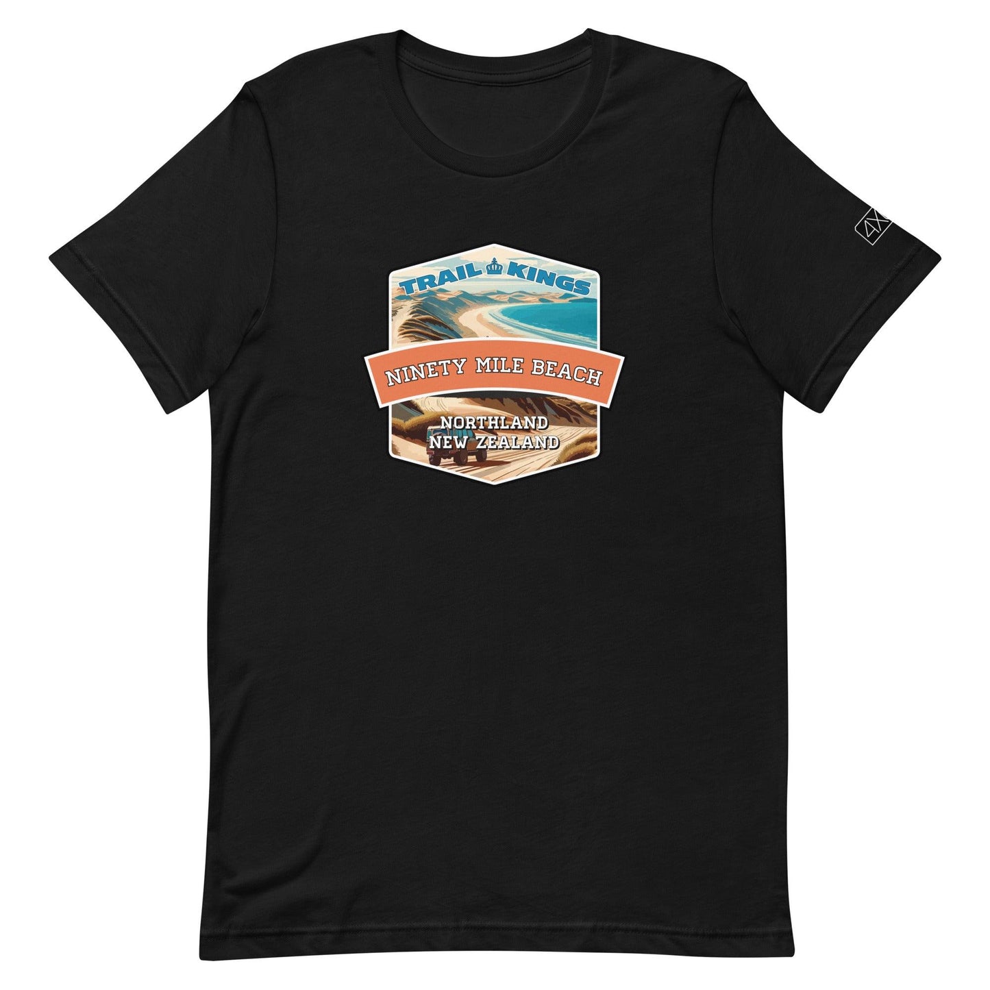 Trail Kings: Ninety Mile Beach - Unisex t-shirt in black