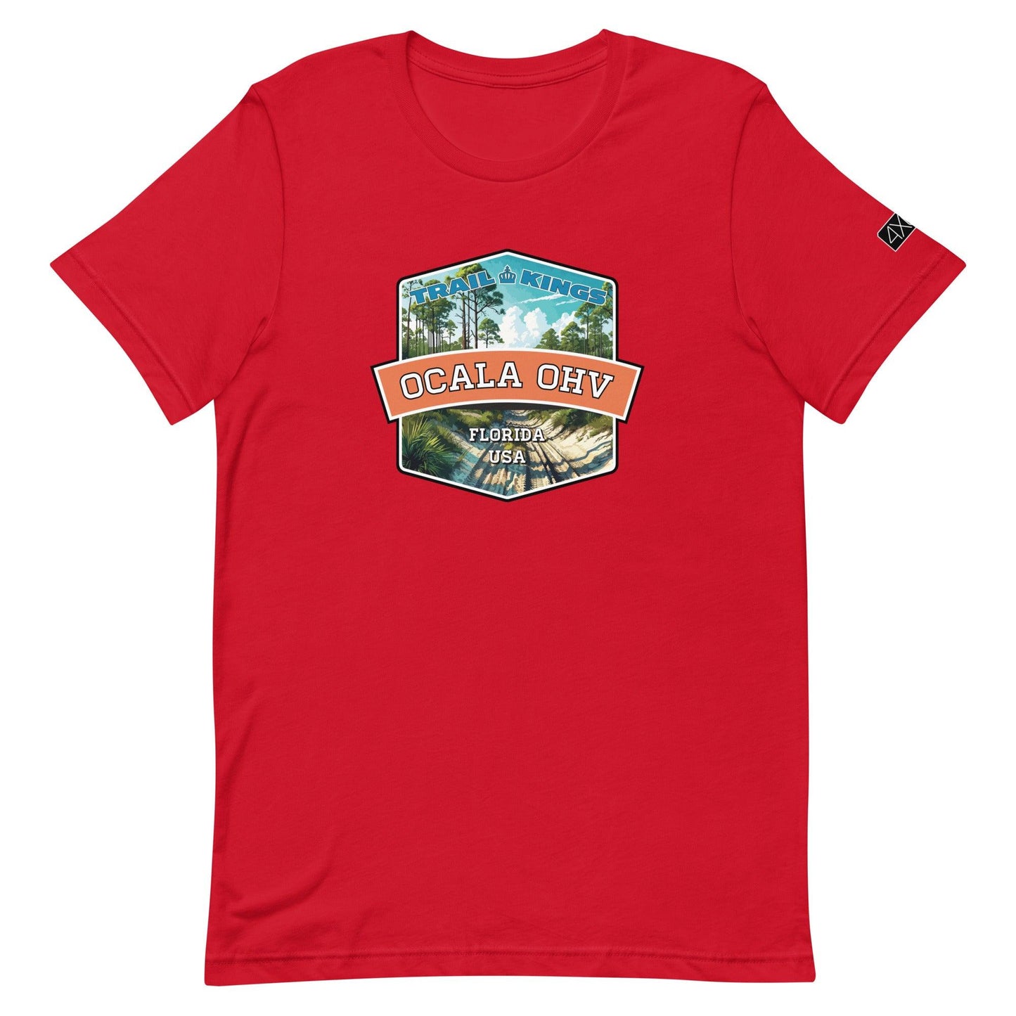 Trail Kings: Ocala OHV - Unisex t-shirt in red