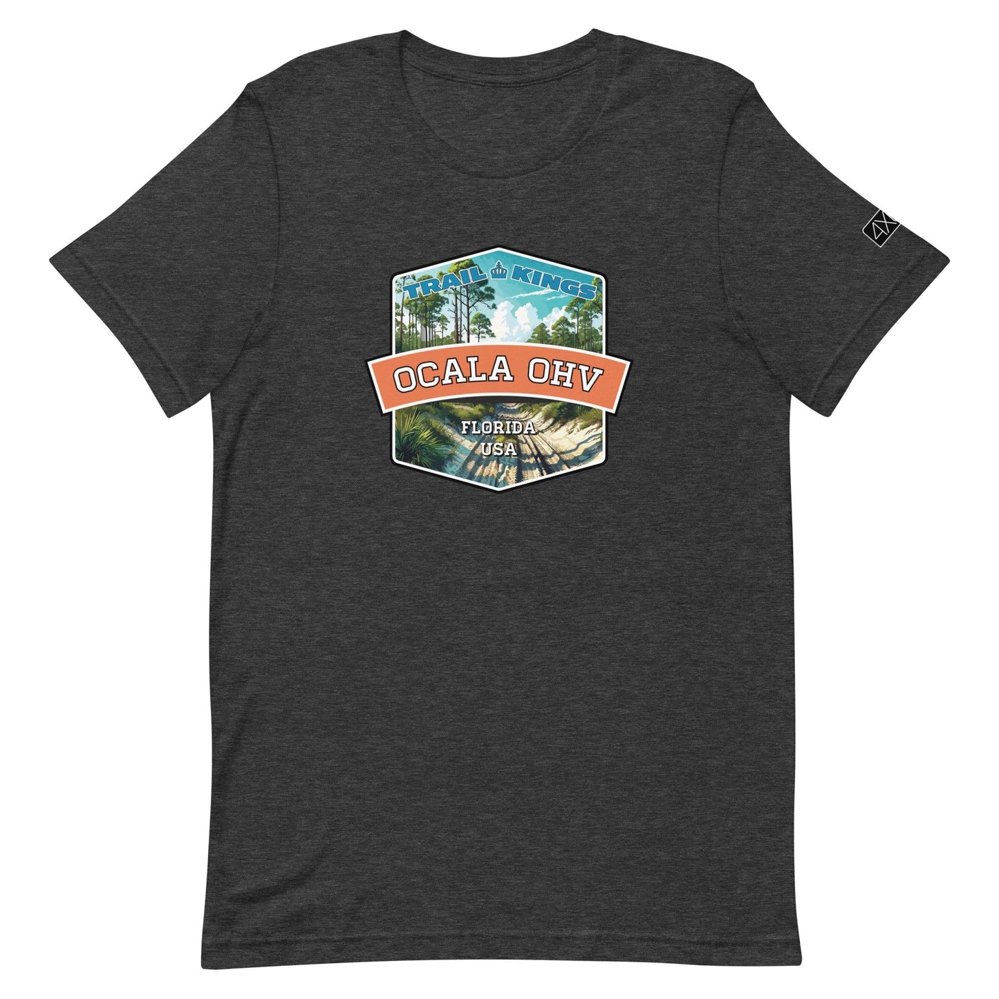 Trail Kings: Ocala OHV - Unisex t-shirt in dark grey heather