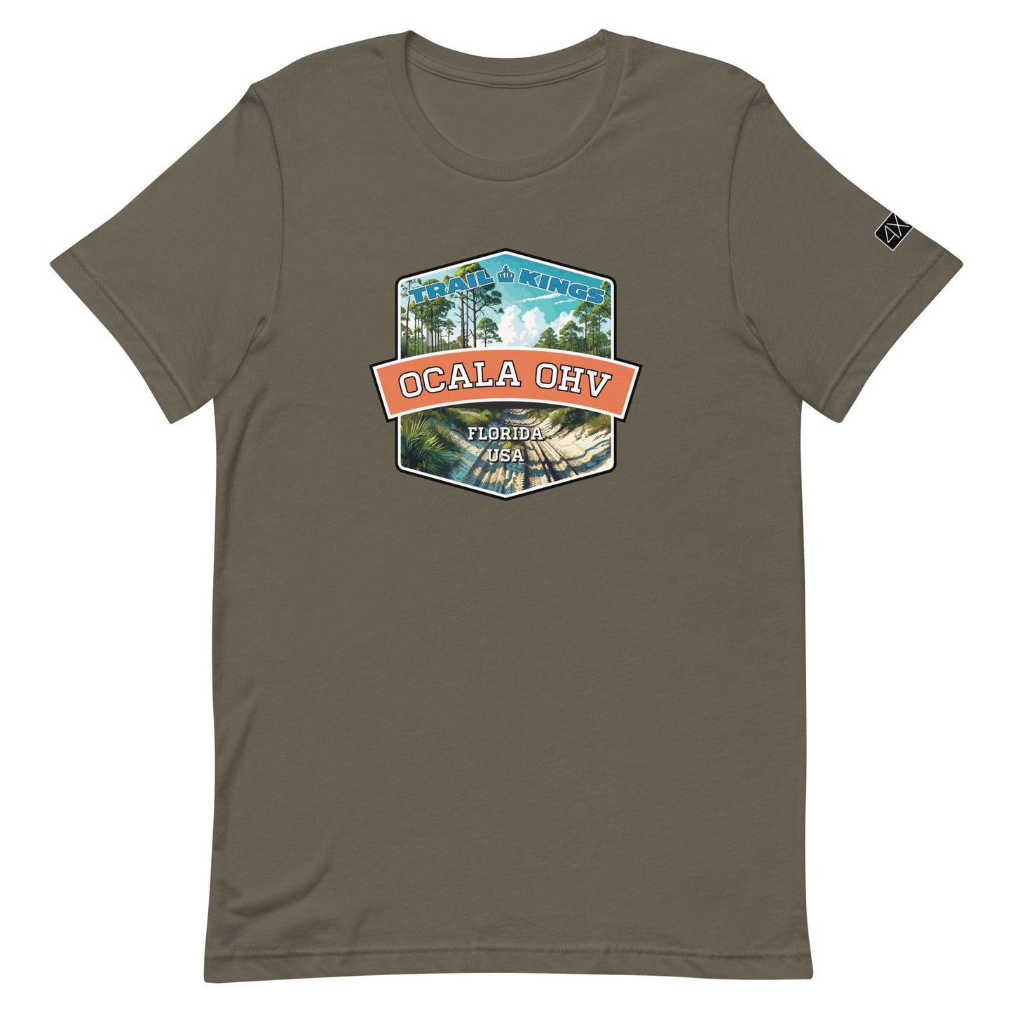 Trail Kings: Ocala OHV - Unisex t-shirt in army