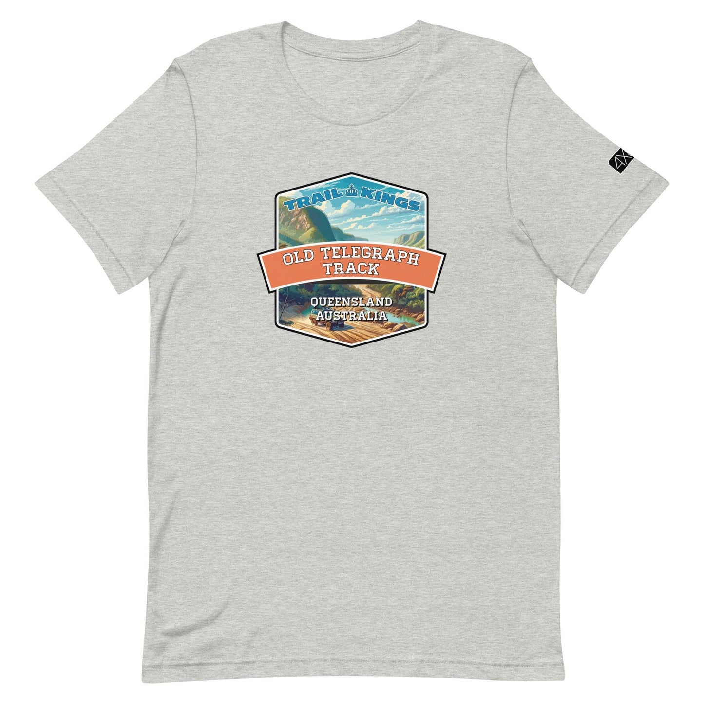 Trail Kings: Old Telegraph Track - Unisex t-shirt in athletic heather