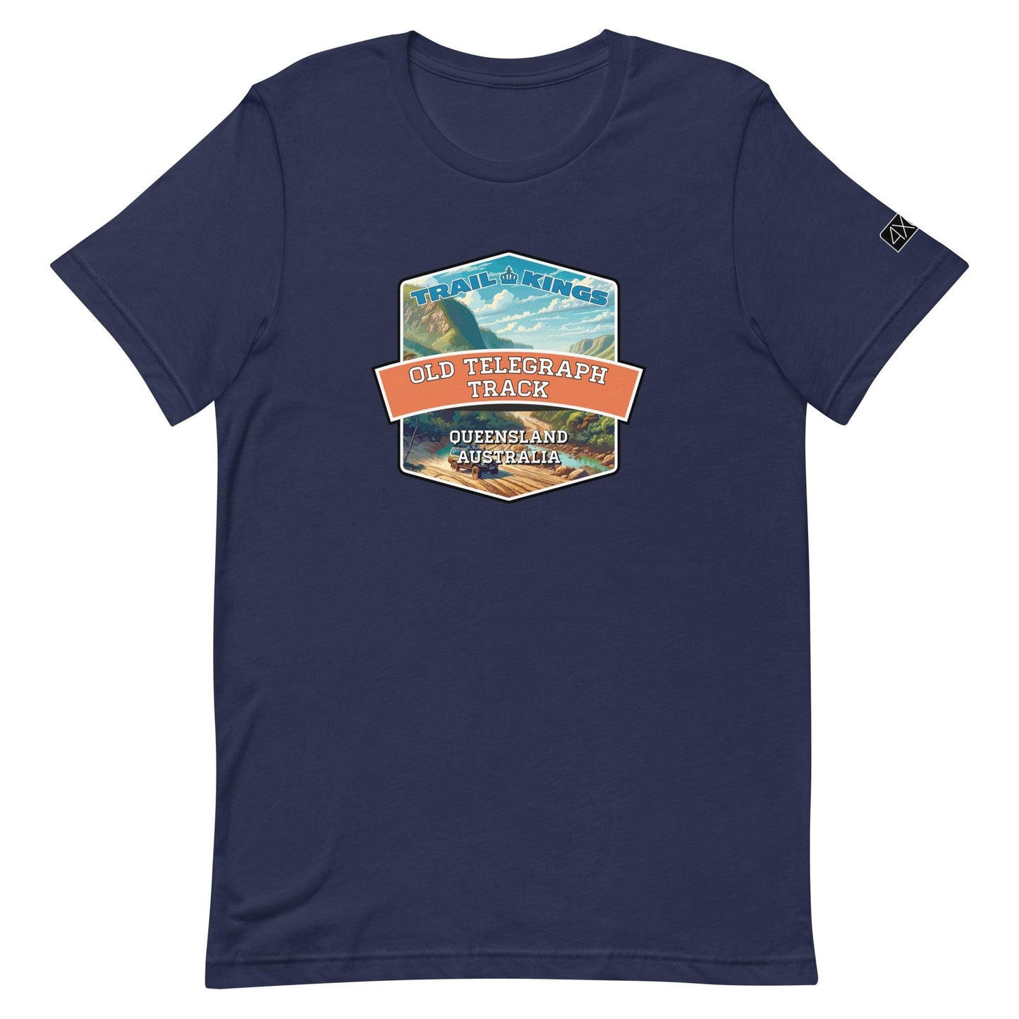 Trail Kings: Old Telegraph Track - Unisex t-shirt in navy