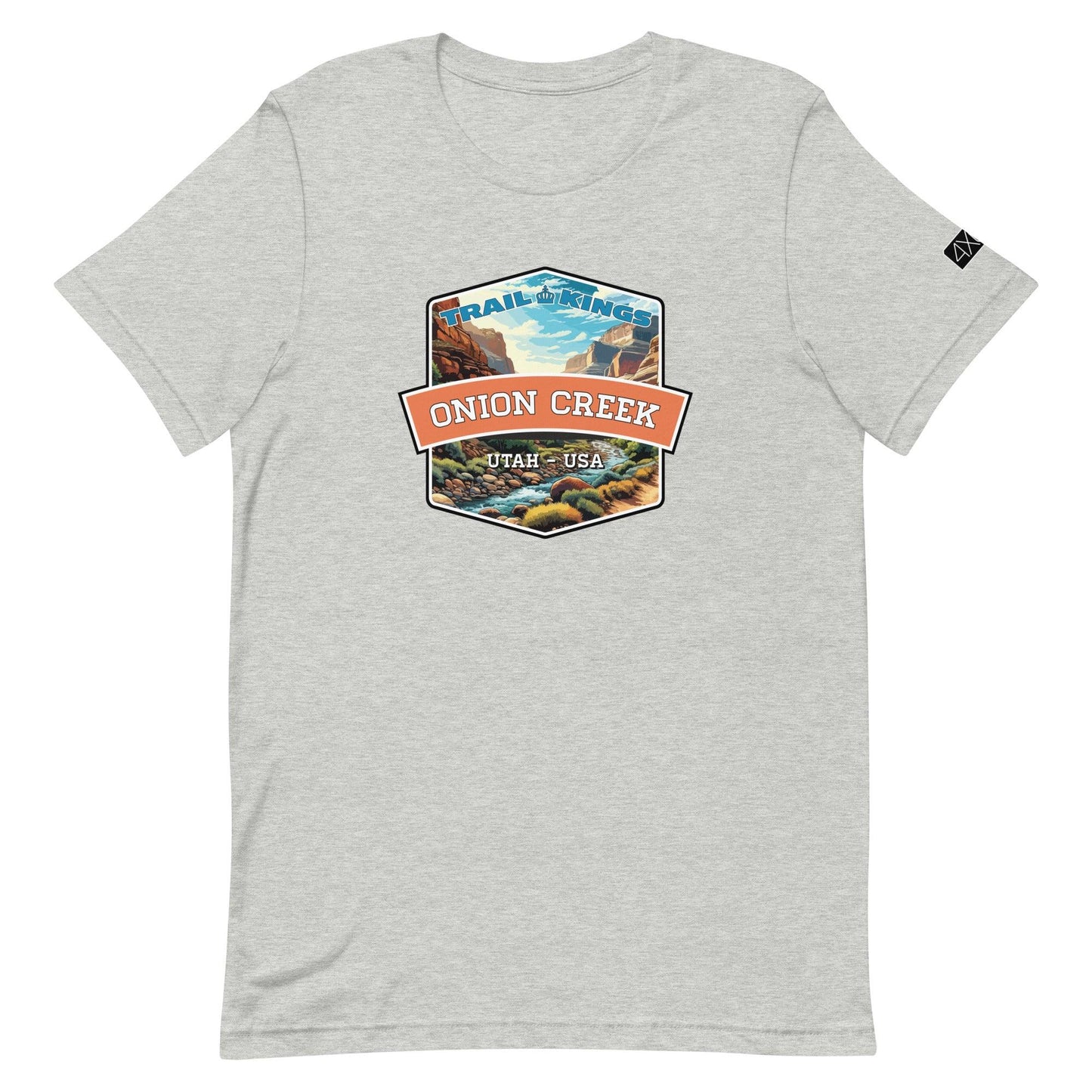 Trail Kings: Onion Creek - Unisex t-shirt in athletic heather