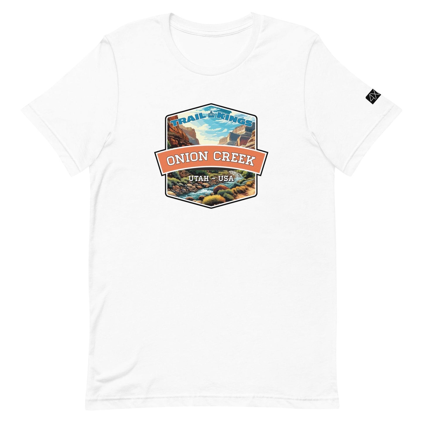 Trail Kings: Onion Creek - Unisex t-shirt in white