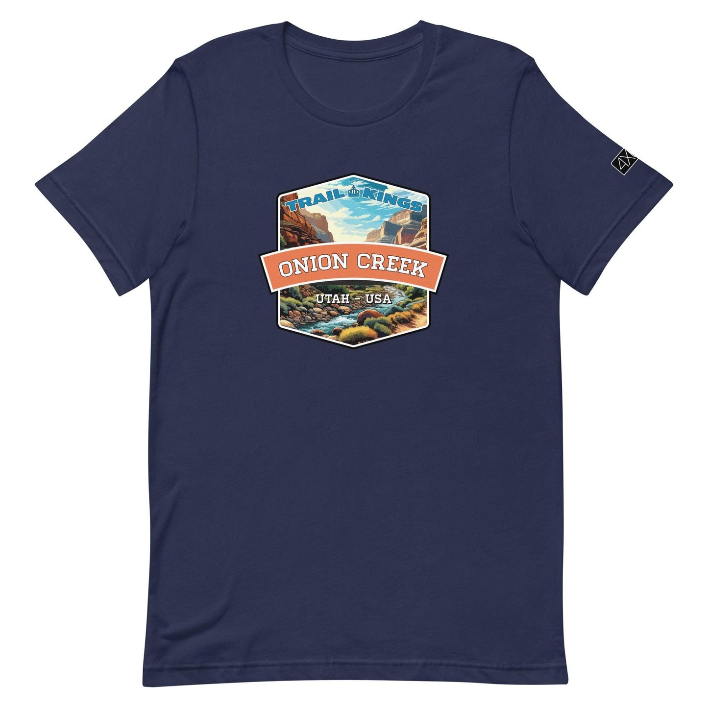 Trail Kings: Onion Creek - Unisex t-shirt in navy