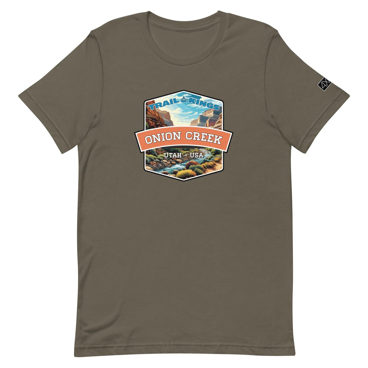 Trail Kings: Onion Creek - Unisex t-shirt in army