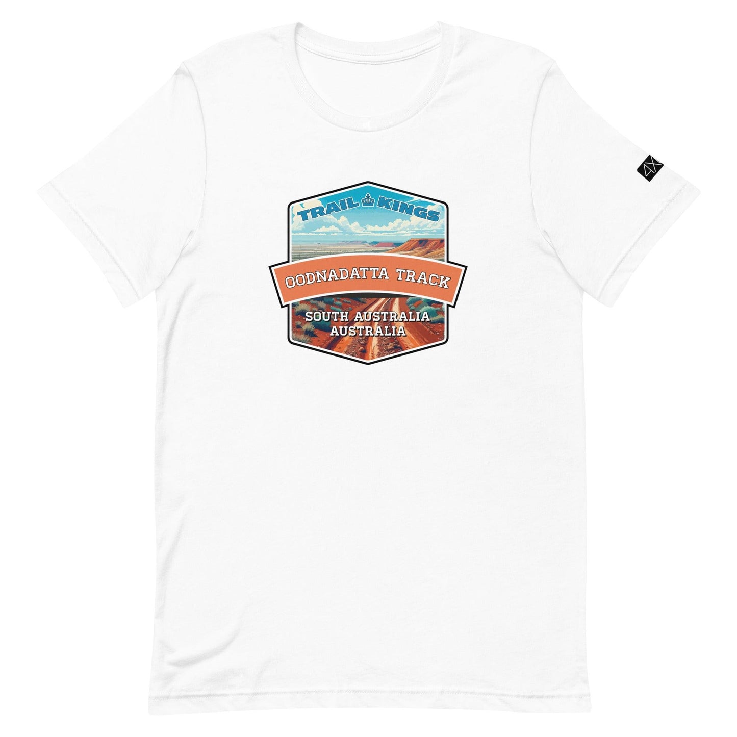 Trail Kings: Oodnadatta Track - Trail Kings: Unisex t-shirt in white