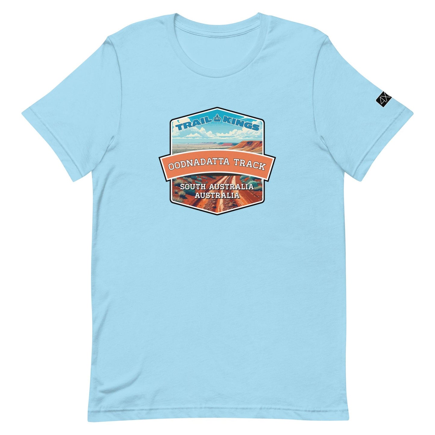 Trail Kings: Oodnadatta Track - Trail Kings: Unisex t-shirt in ocean blue