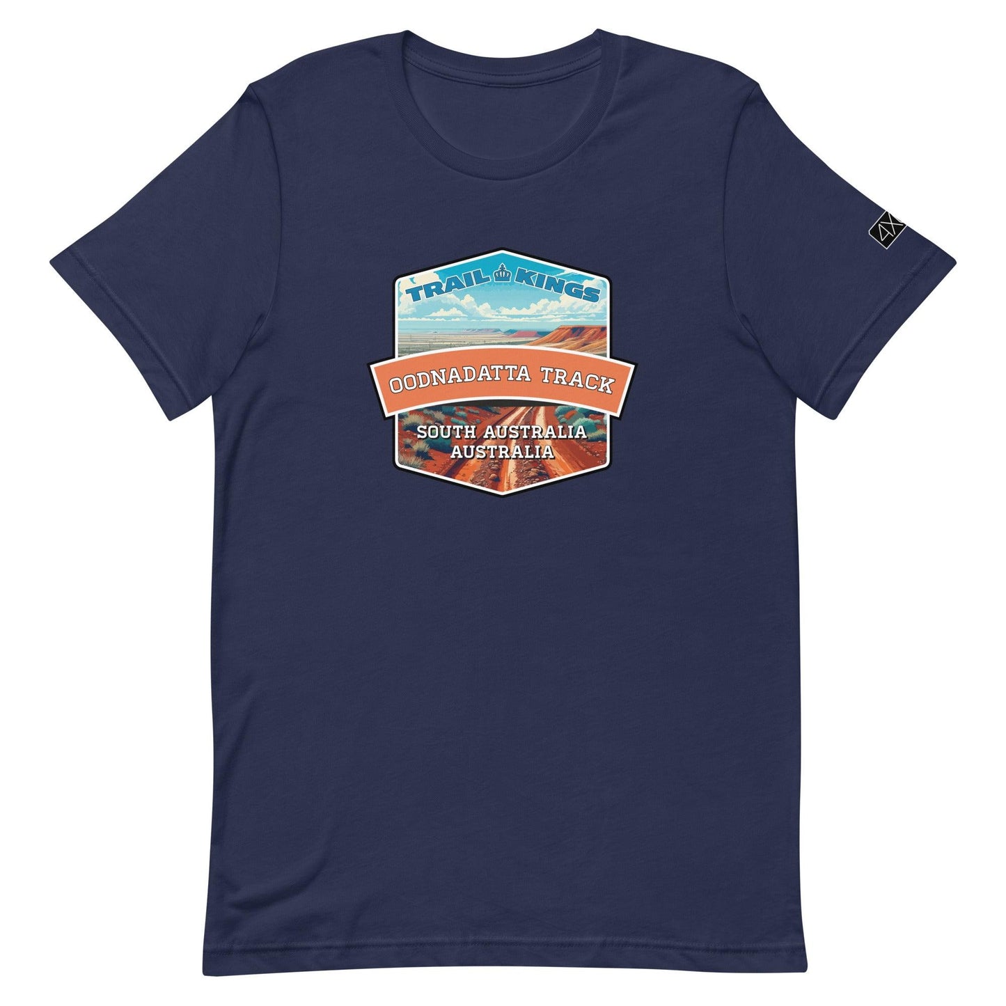 Trail Kings: Oodnadatta Track - Trail Kings: Unisex t-shirt in navy