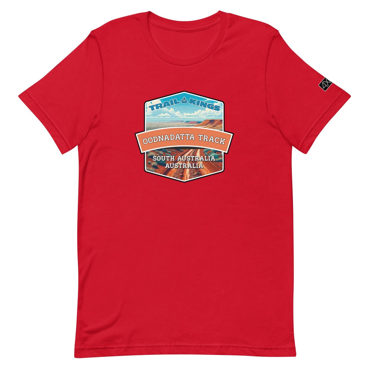 Trail Kings: Oodnadatta Track - Trail Kings: Unisex t-shirt in red