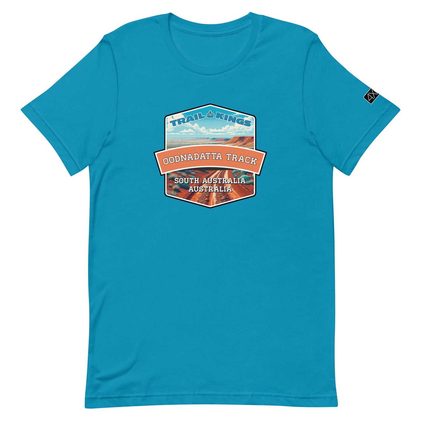 Trail Kings: Oodnadatta Track - Trail Kings: Unisex t-shirt in aqua