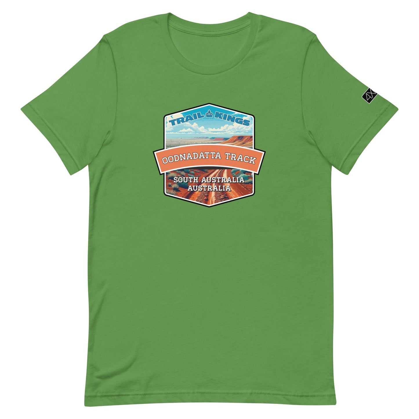 Trail Kings: Oodnadatta Track - Trail Kings: Unisex t-shirt in leaf