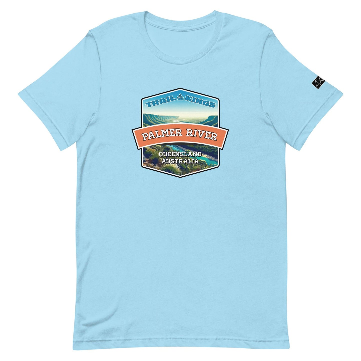 Trail Kings: Palmer River - Unisex t-shirt in ocean blue