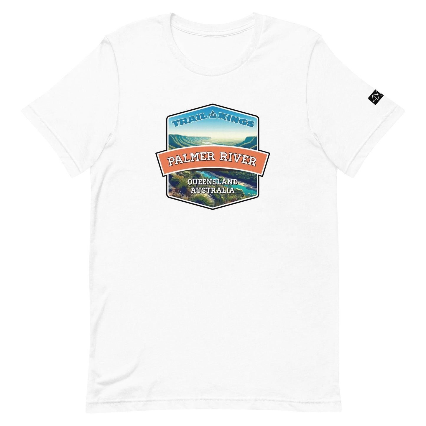 Trail Kings: Palmer River - Unisex t-shirt in white