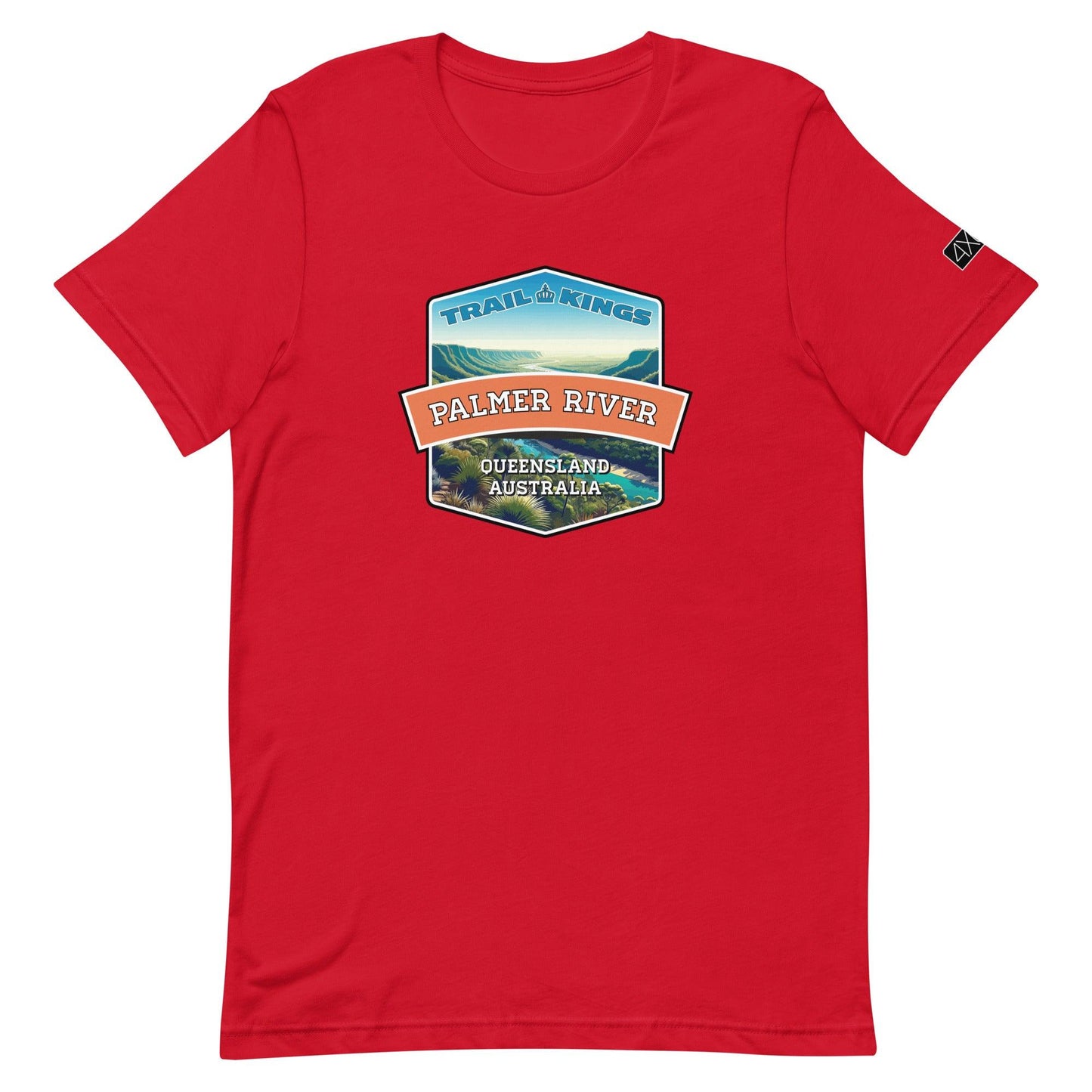 Trail Kings: Palmer River - Unisex t-shirt in red