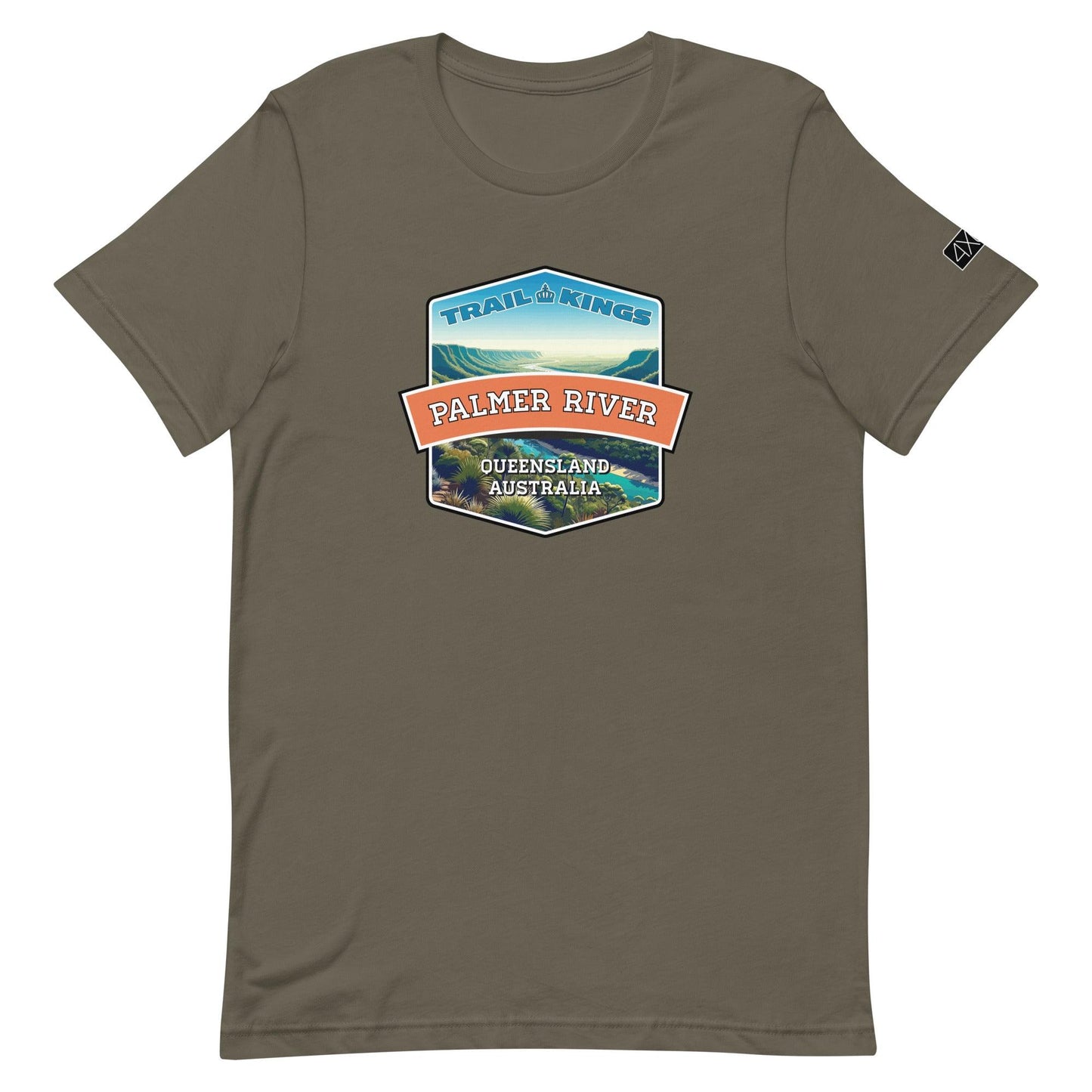 Trail Kings: Palmer River - Unisex t-shirt in army