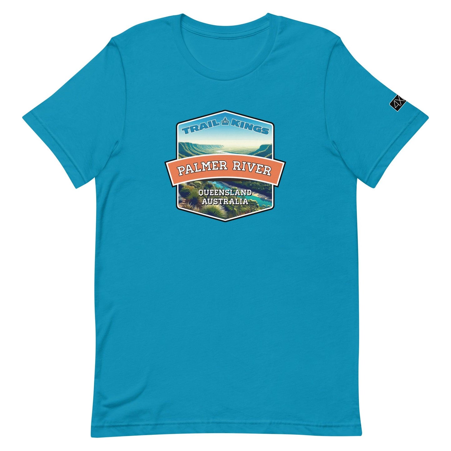 Trail Kings: Palmer River - Unisex t-shirt in aqua