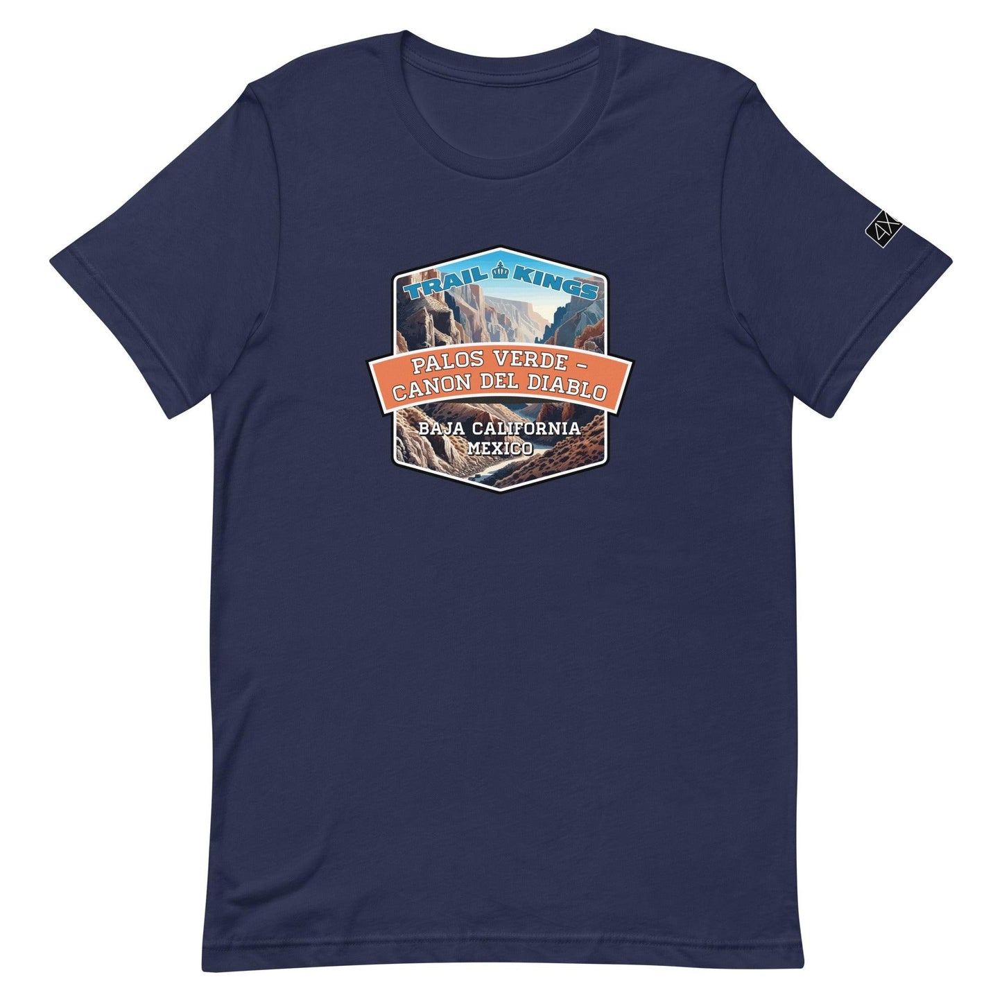 Trail Kings: Palos Verde - Cañón del Diablo - Unisex t-shirt in navy