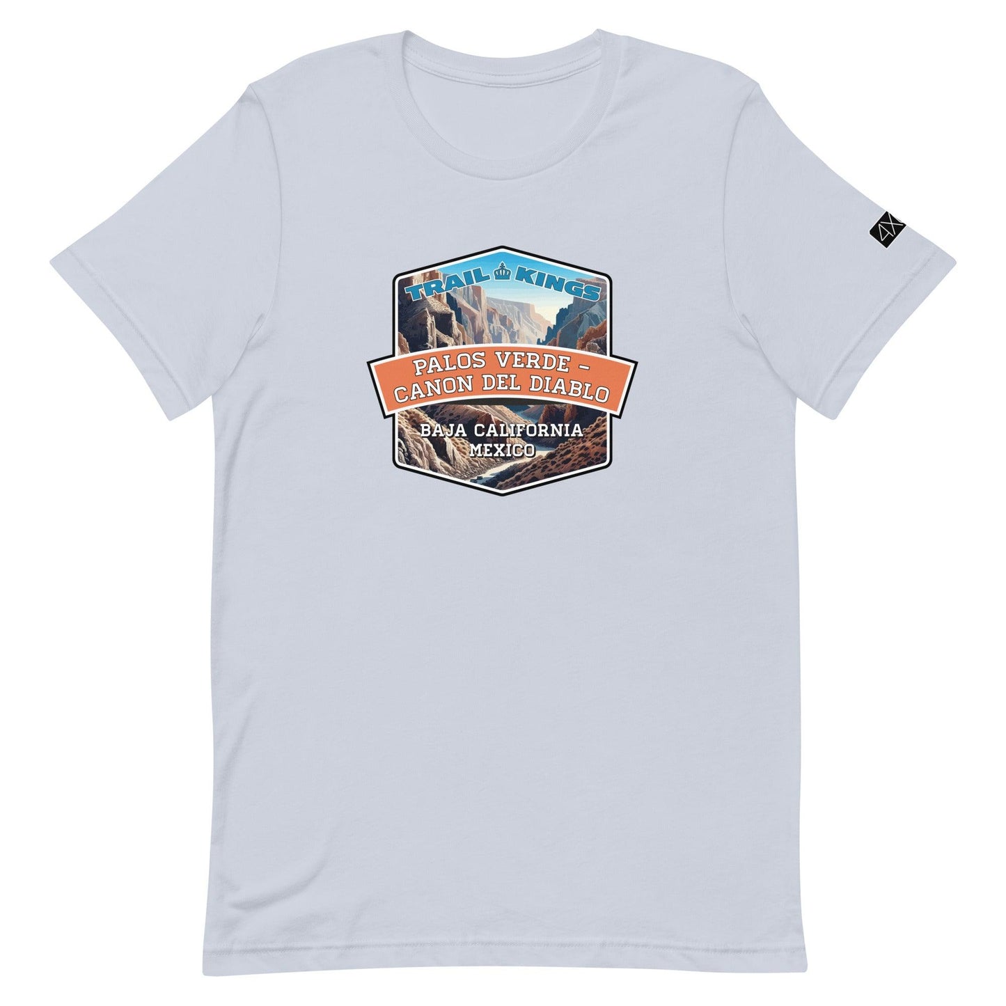 Trail Kings: Palos Verde - Cañón del Diablo - Unisex t-shirt light blue