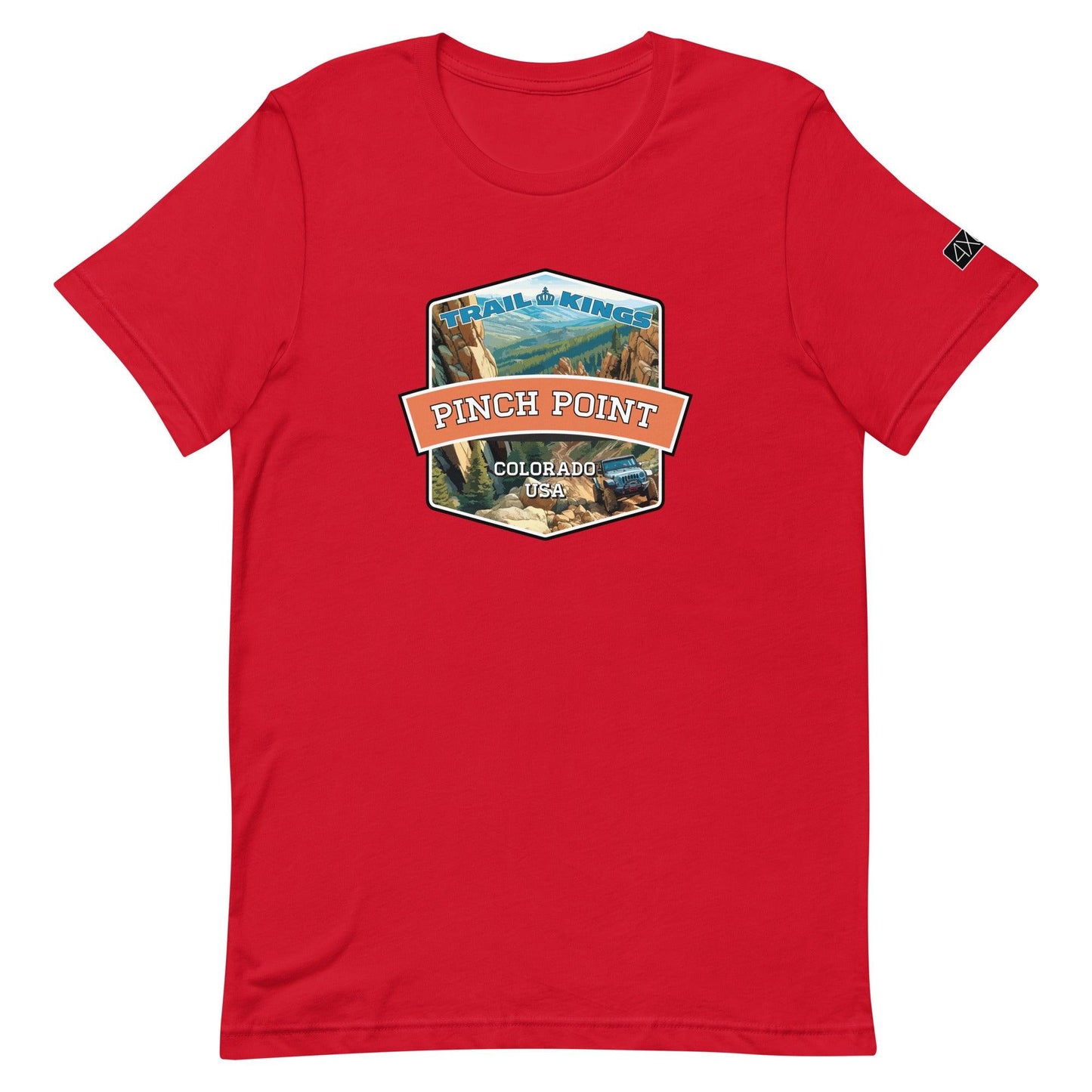 Trail Kings: Pinch Point - Unisex t-shirt in red