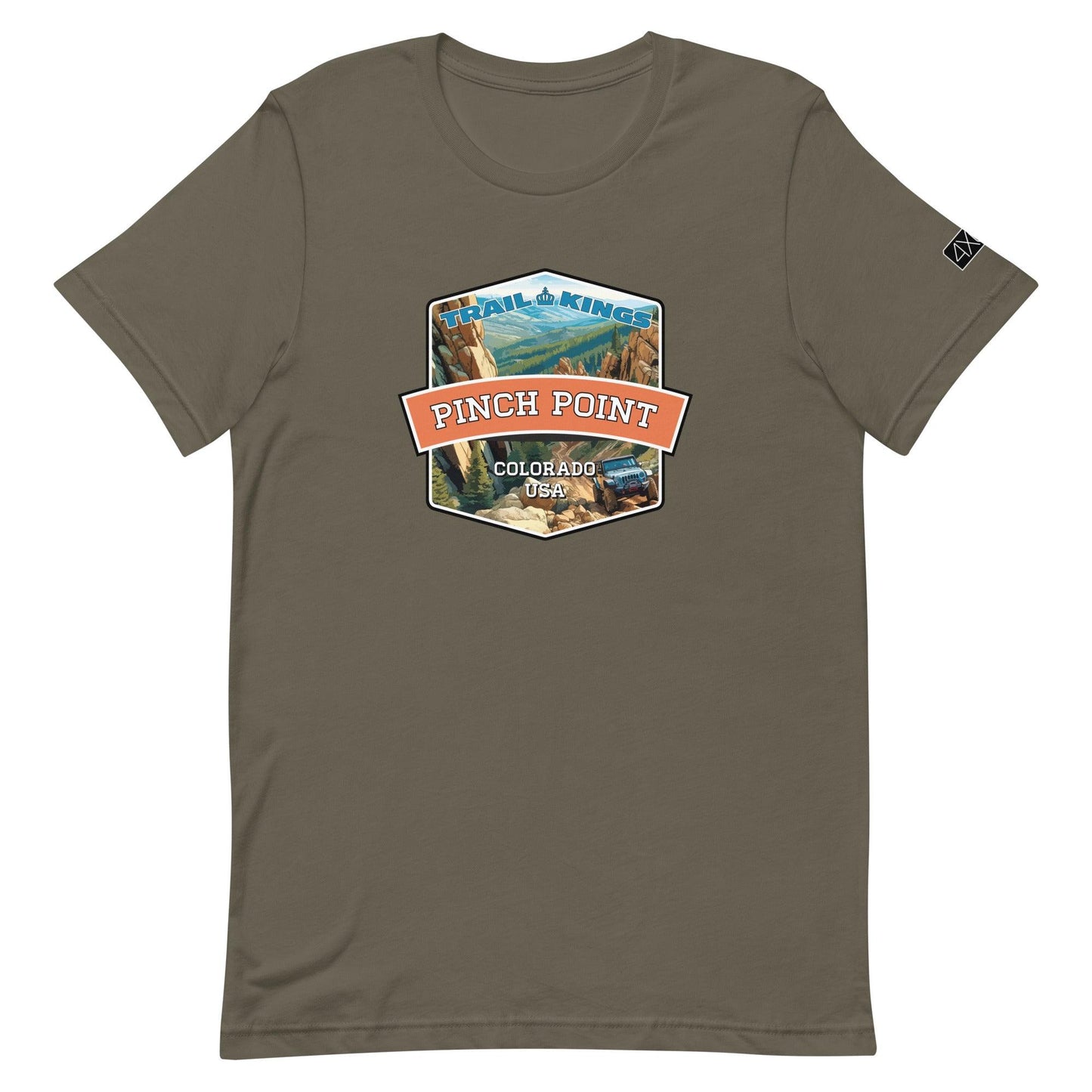 Trail Kings: Pinch Point - Unisex t-shirt in army