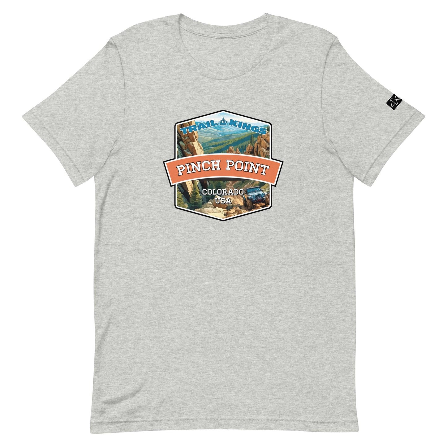 Trail Kings: Pinch Point - Unisex t-shirt in athletic heather