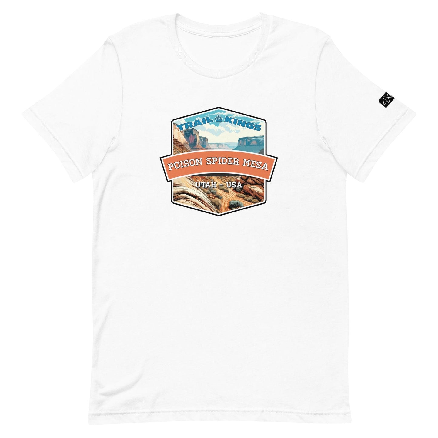 Trail Kings: Poison Spider Mesa - Unisex t-shirt in white