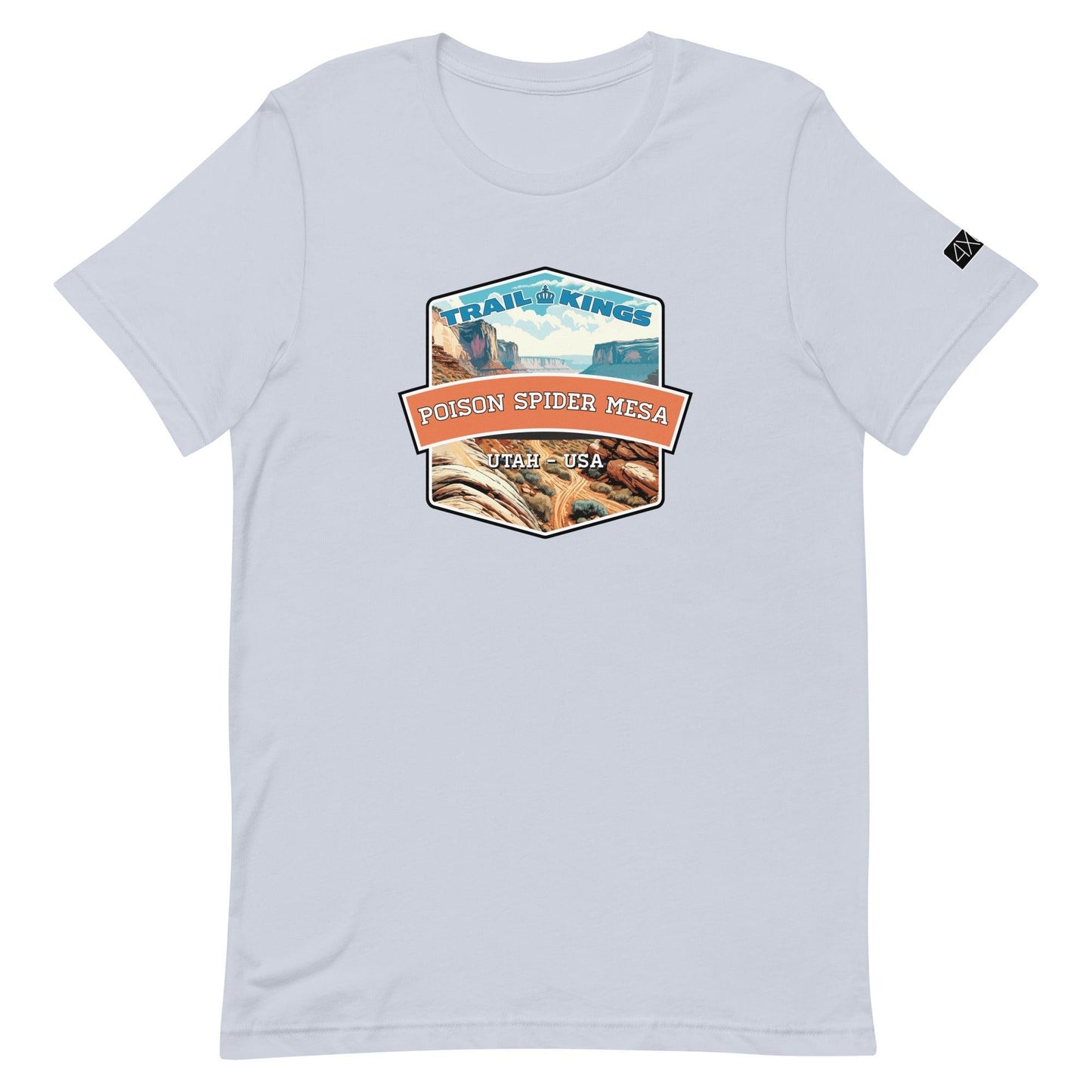 Trail Kings: Poison Spider Mesa - Unisex t-shirt in light blue